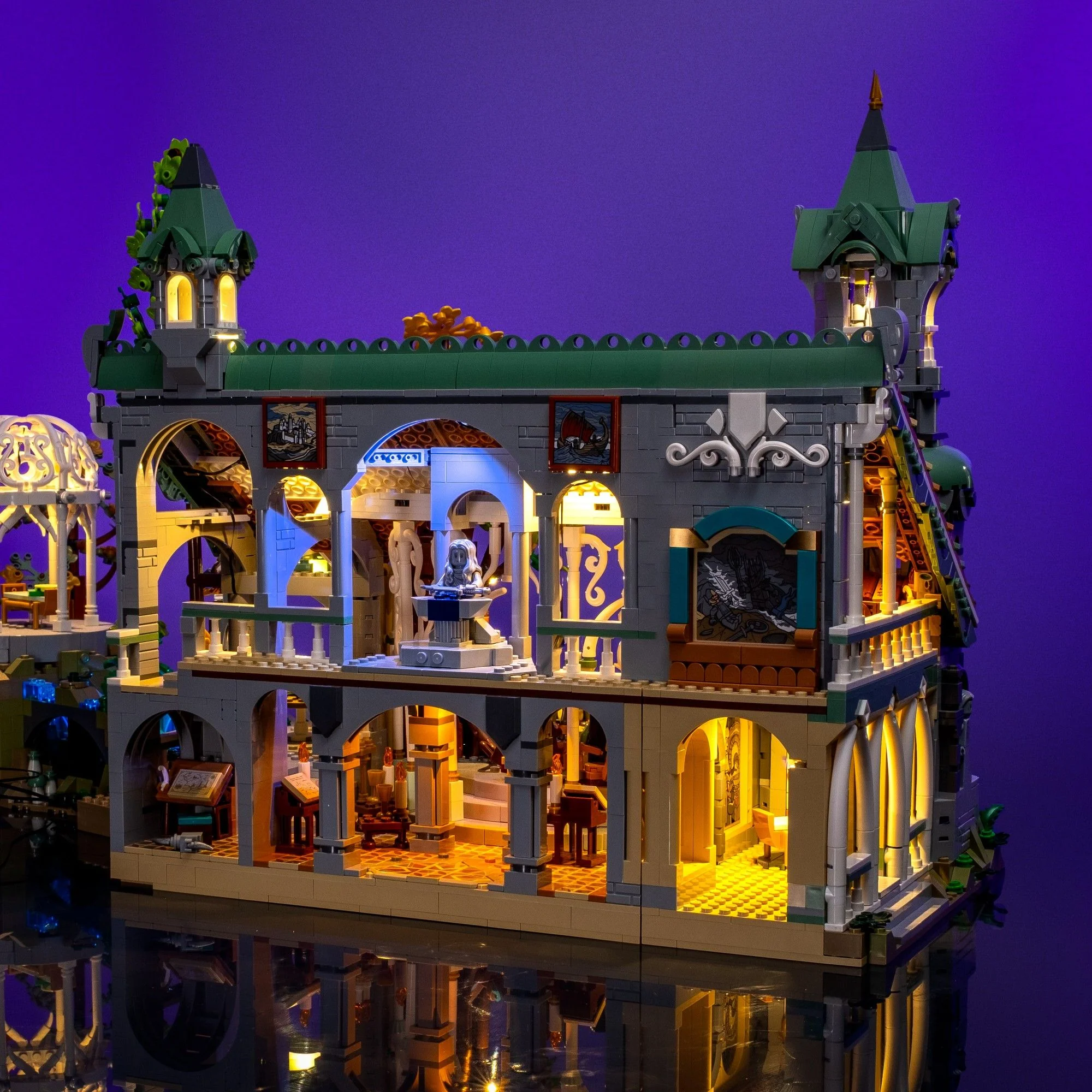 Light Kit for LEGO® Lord of the Rings - Rivendell #10316 - Image 8