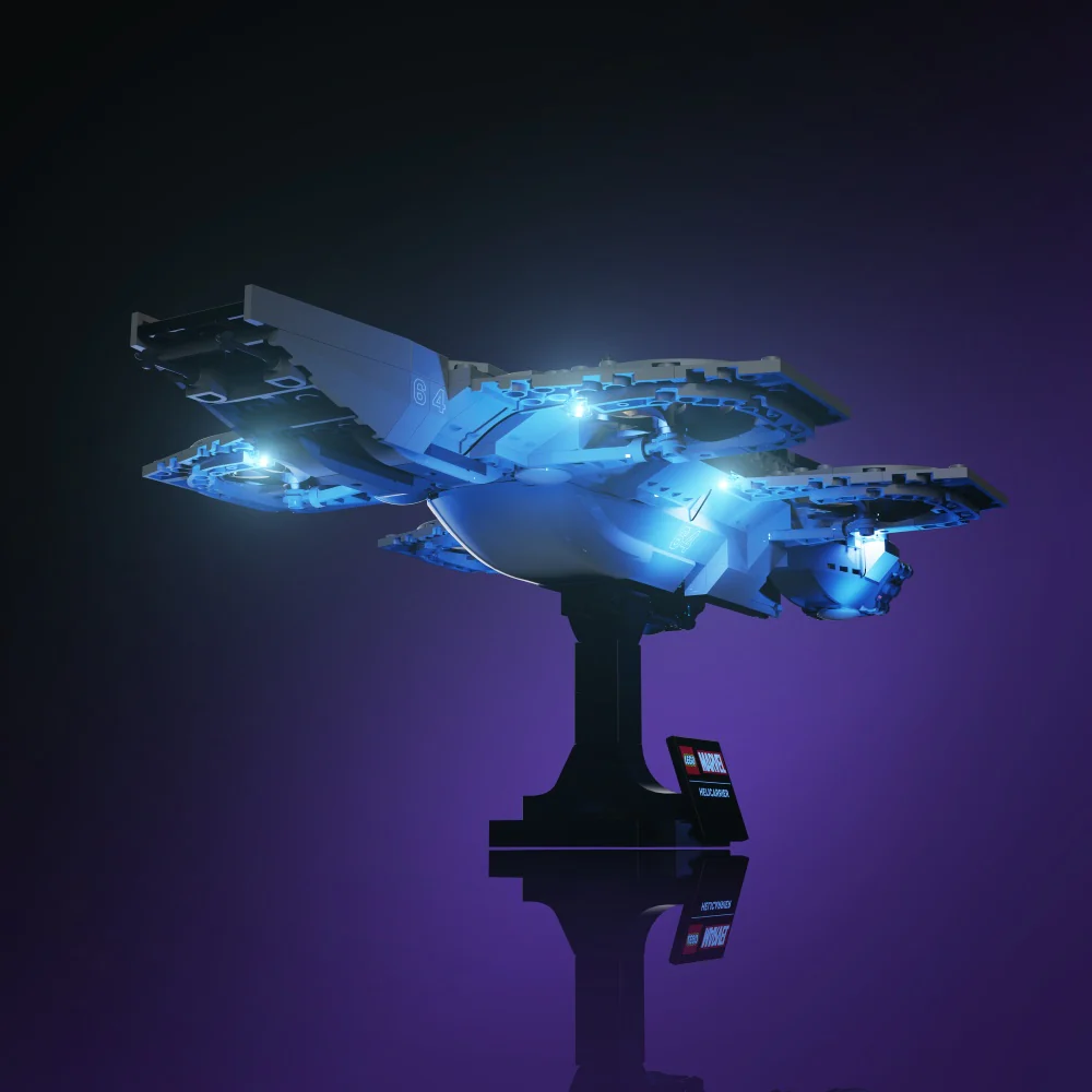 Light Kit for LEGO® Marvel The Avengers Helicarrier #76295 - Image 3