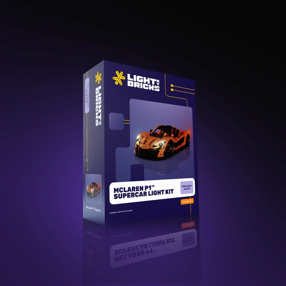Light Kit for LEGO® McLaren P1 Supercar #42172 - Image 11