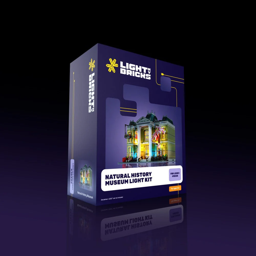 Light Kit for LEGO® Natural History Museum #10326 - Image 10