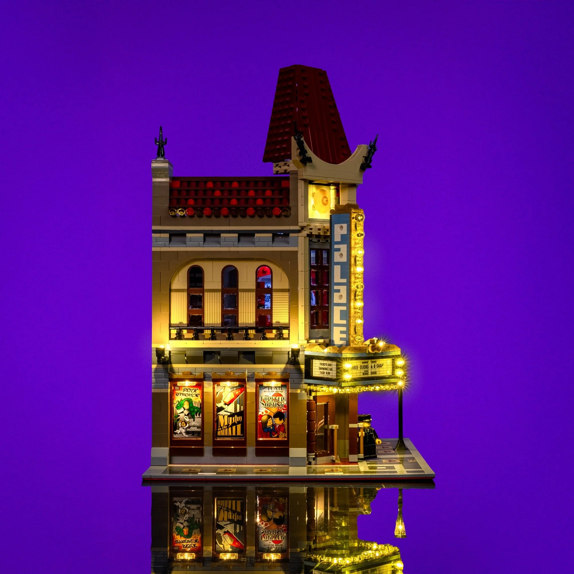 Light Kit for LEGO® Palace Cinema #10232 - Image 7