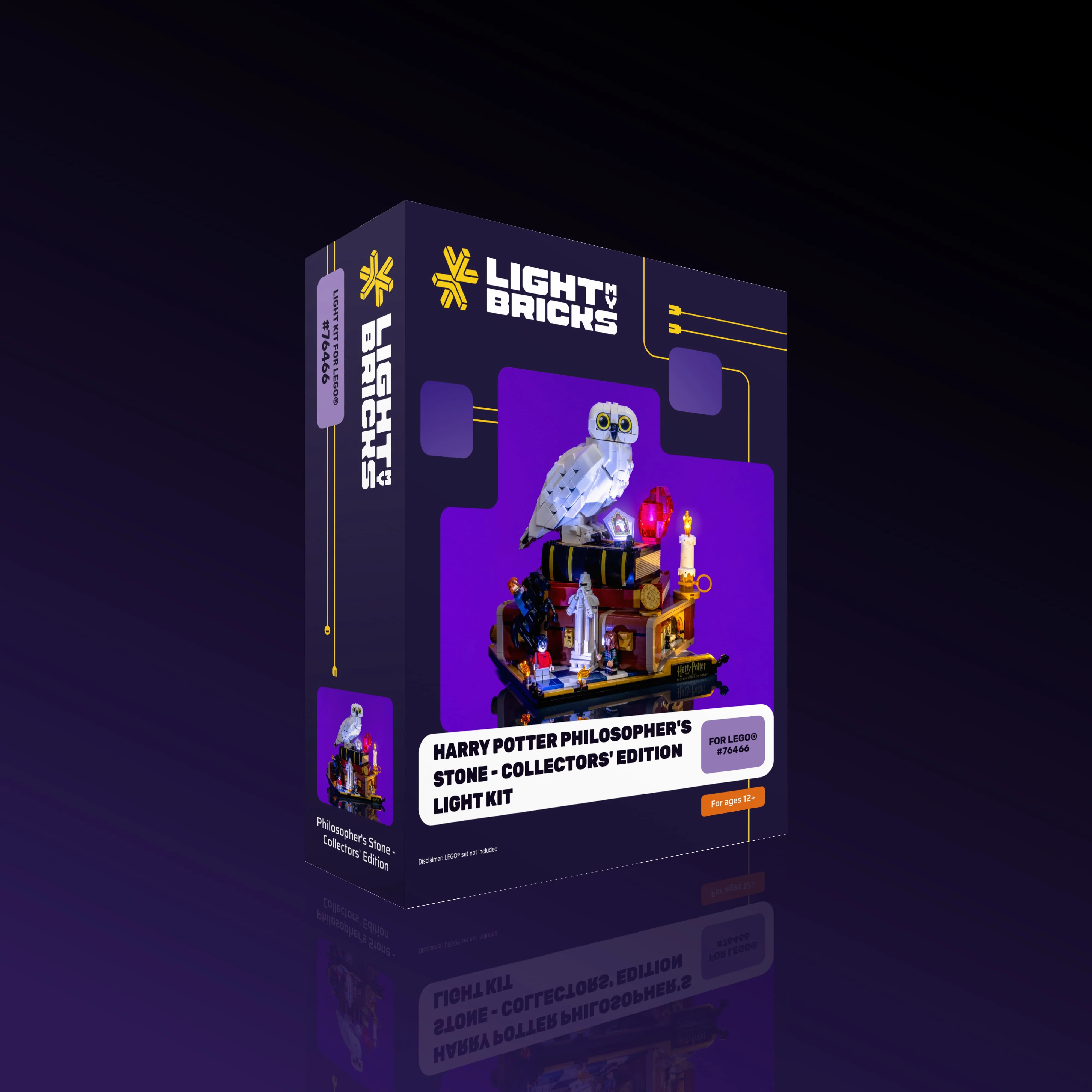 Light Kit for LEGO® Philosopher's Stone - Collectors' Edition #76466 - Image 12