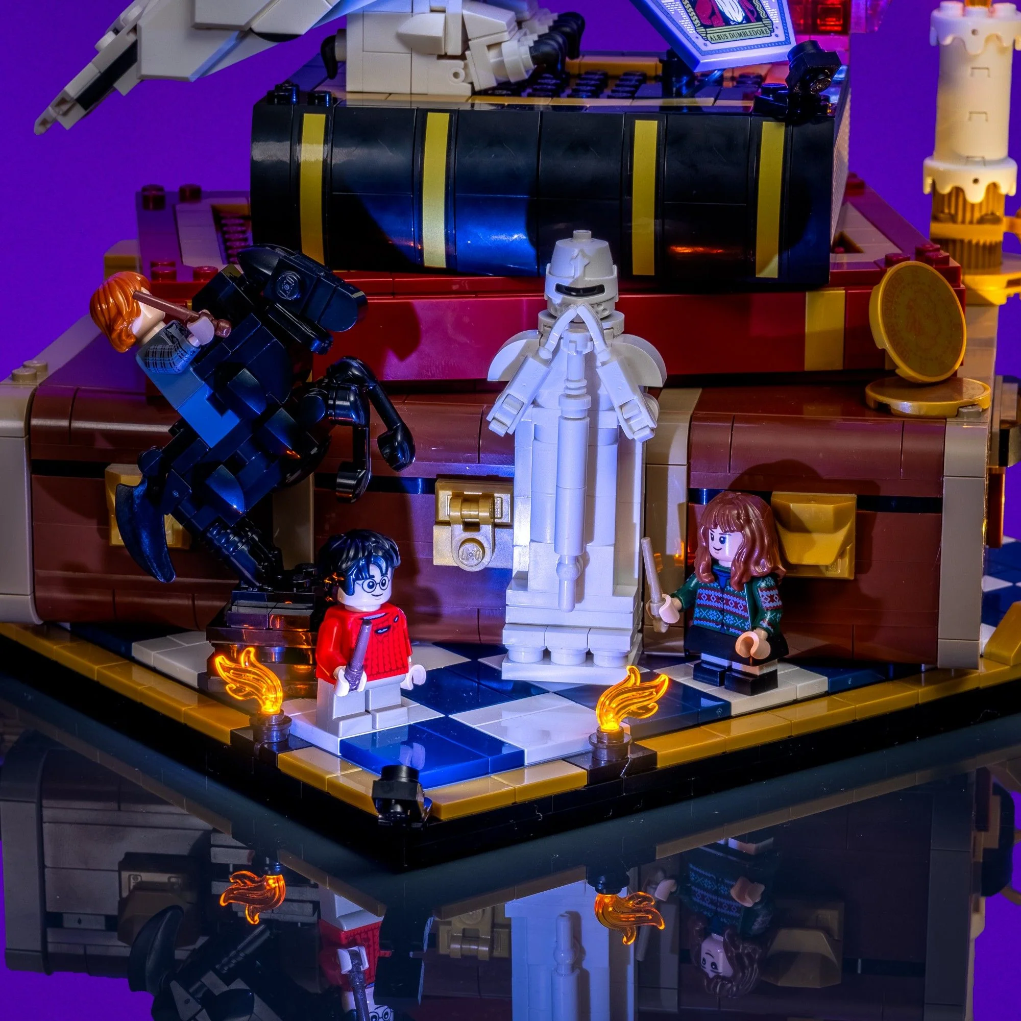 Light Kit for LEGO® Philosopher's Stone - Collectors' Edition #76466 - Image 9