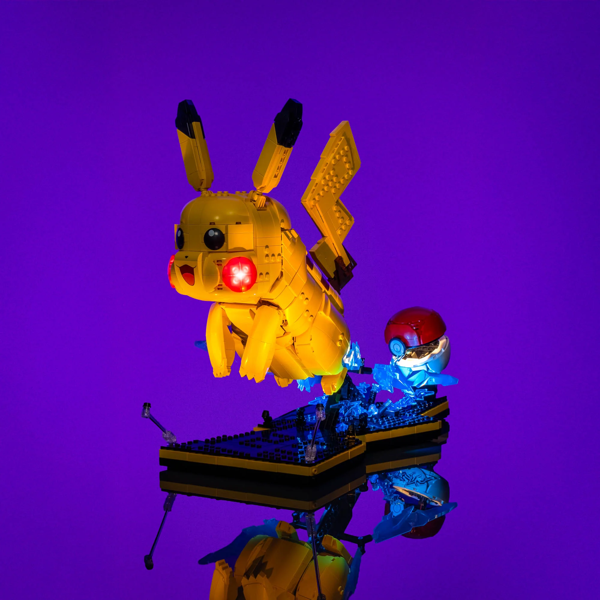 Light Kit for LEGO® Pokémon™ Pikachu and Poké Ball #72152 - Image 6