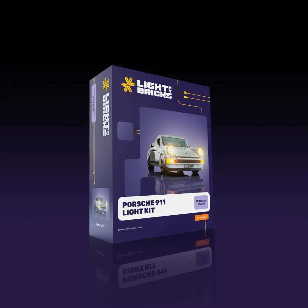 Light Kit for LEGO® Porsche 911 #10295 - Image 12