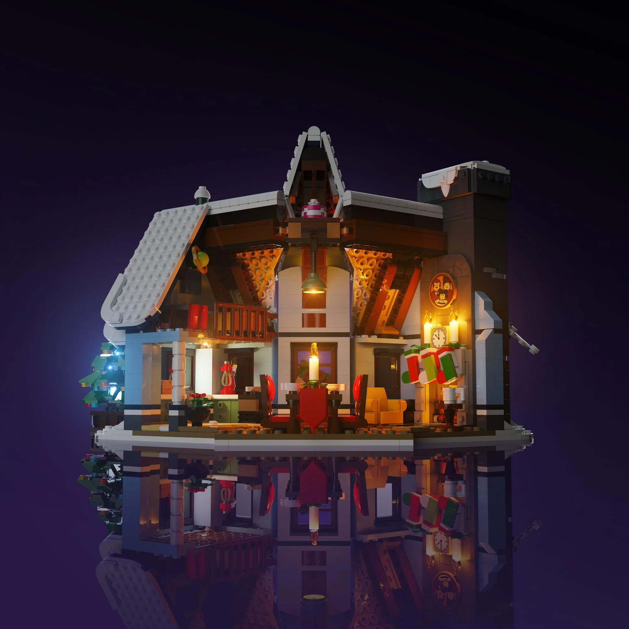 Light Kit for LEGO® Santa's Visit #10293 - Image 5