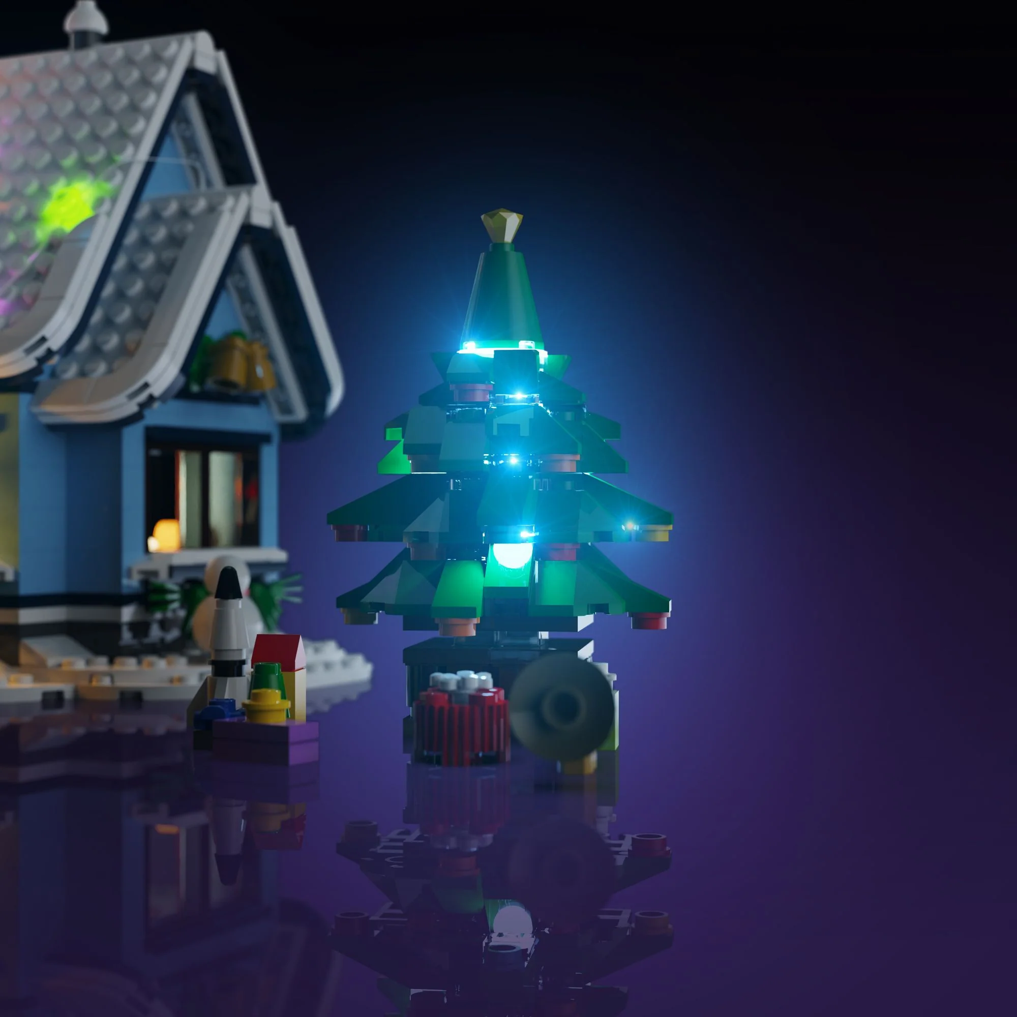 Light Kit for LEGO® Santa's Visit #10293 - Image 8
