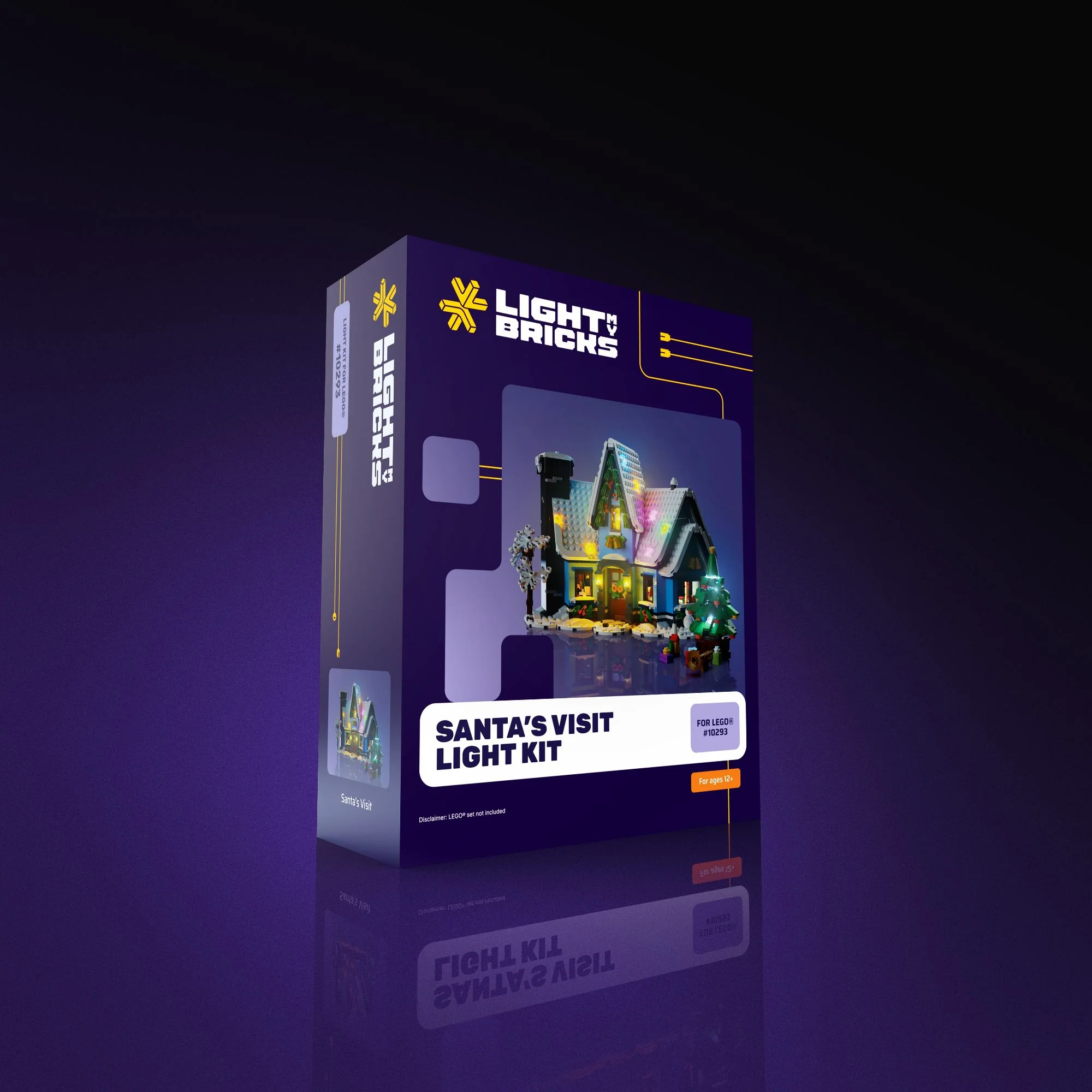 Light Kit for LEGO® Santa's Visit #10293 - Image 9