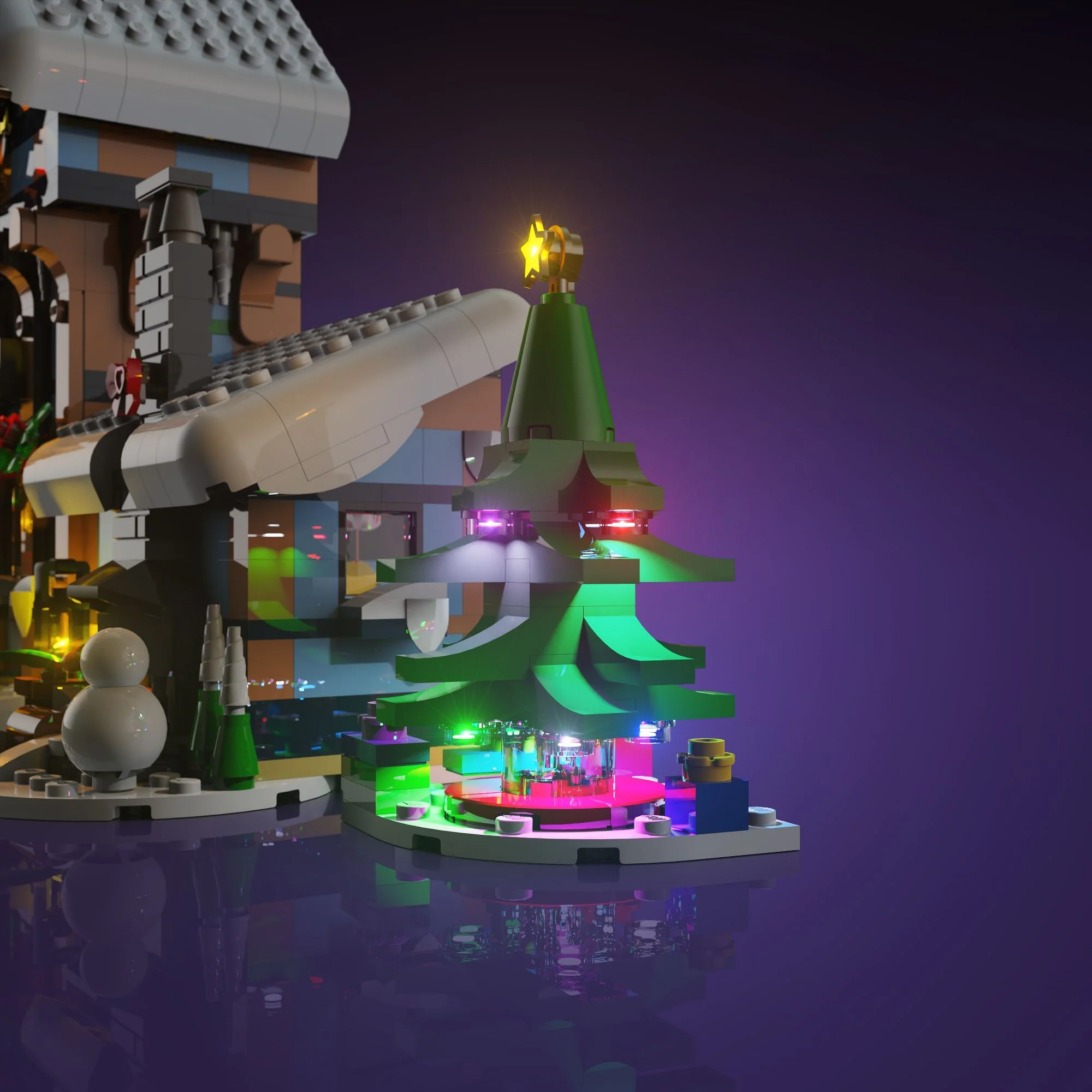 Light Kit for LEGO® Santa's Post Office #10339 - Image 10