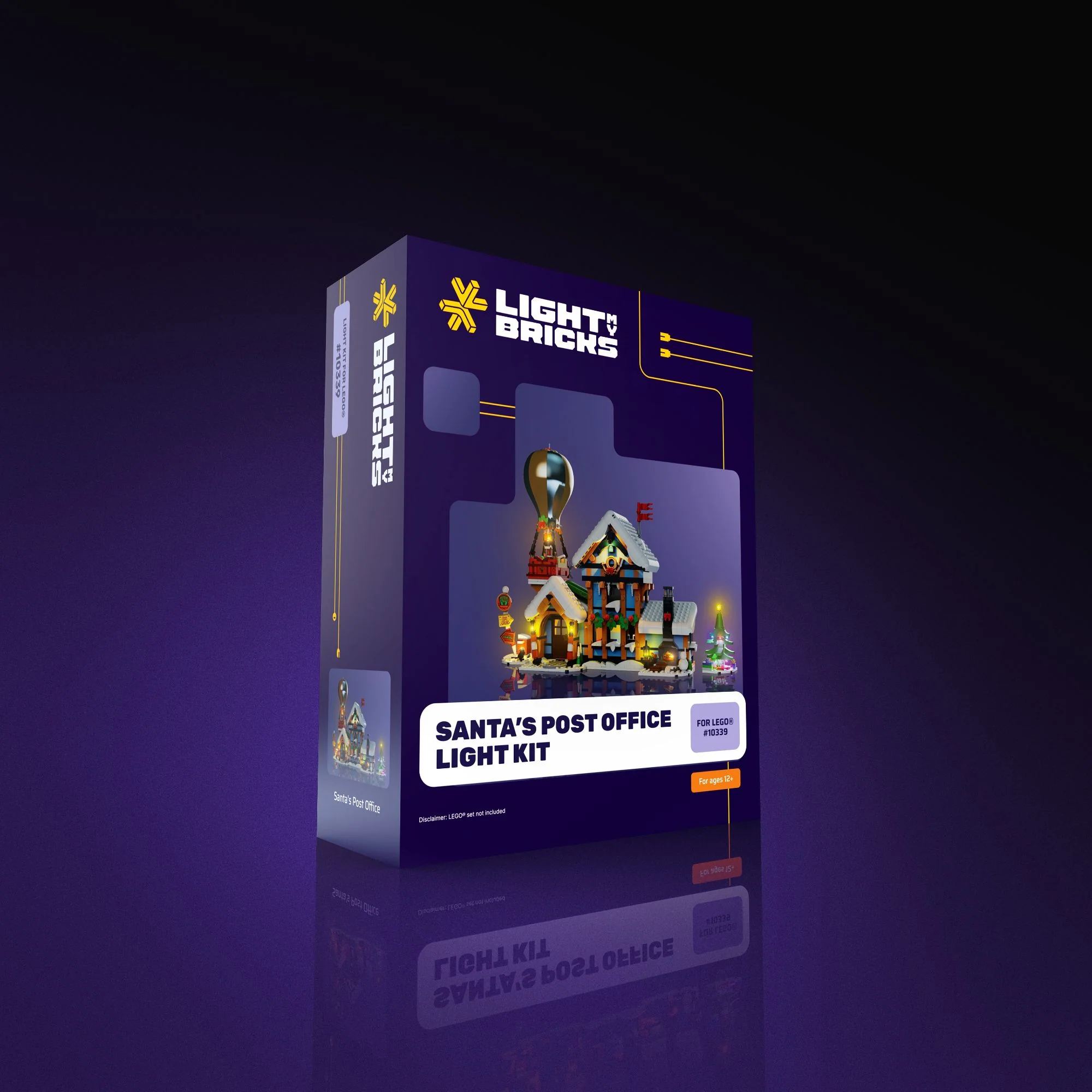 Light Kit for LEGO® Santa's Post Office #10339 - Image 11