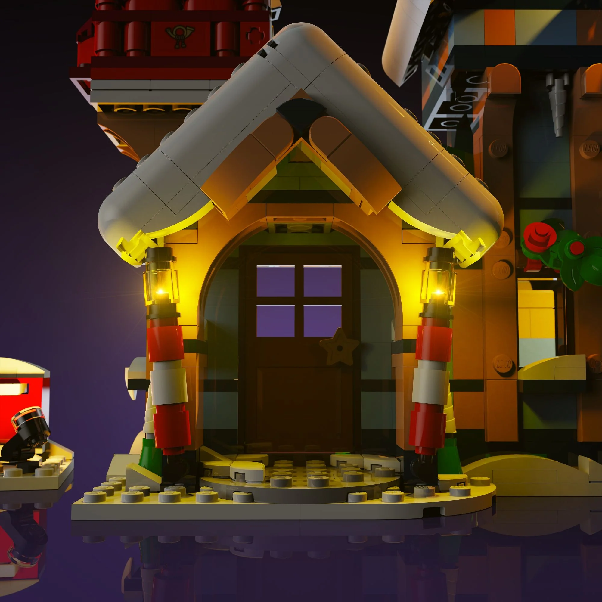 Light Kit for LEGO® Santa's Post Office #10339 - Image 8