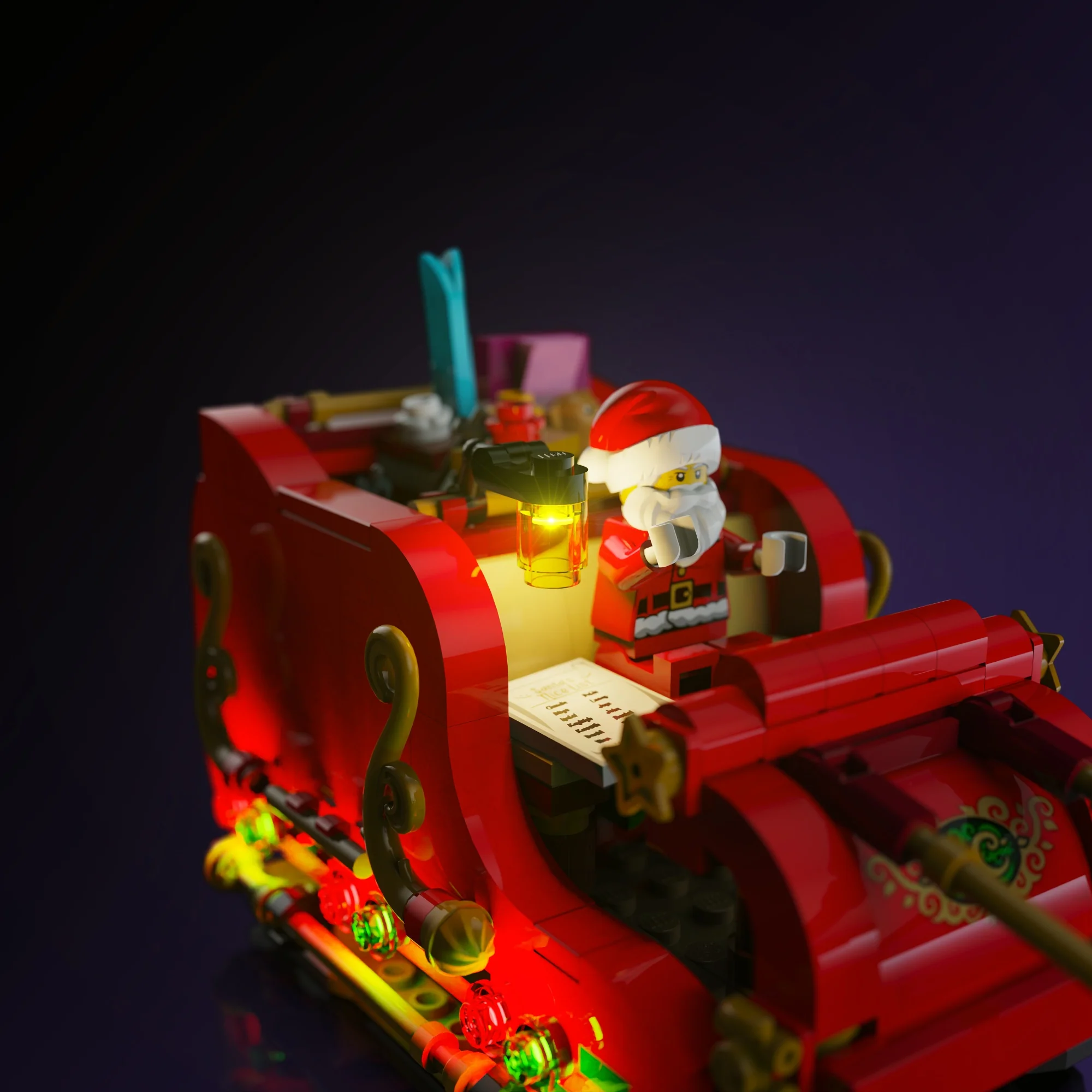 Light Kit for LEGO® Santa's Sleigh #40499 - Image 5