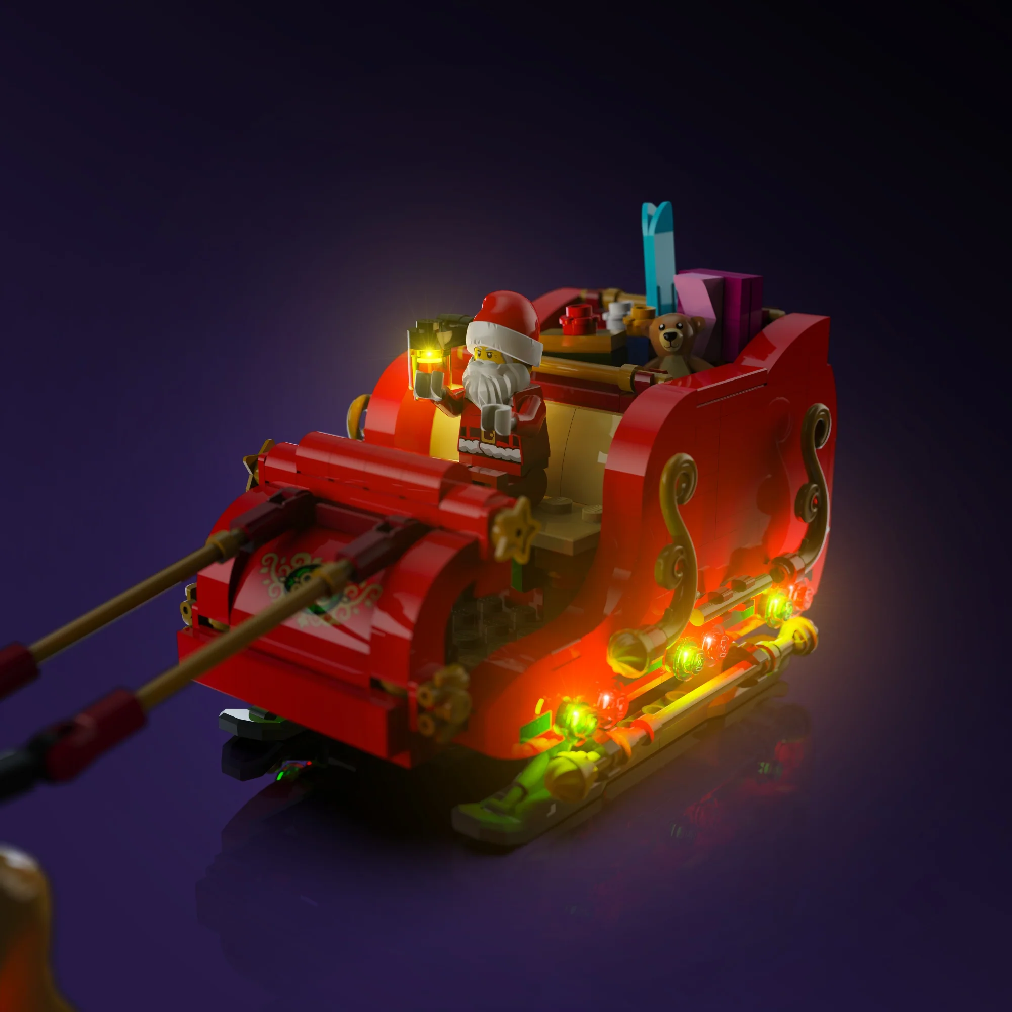 Light Kit for LEGO® Santa's Sleigh #40499 - Image 6