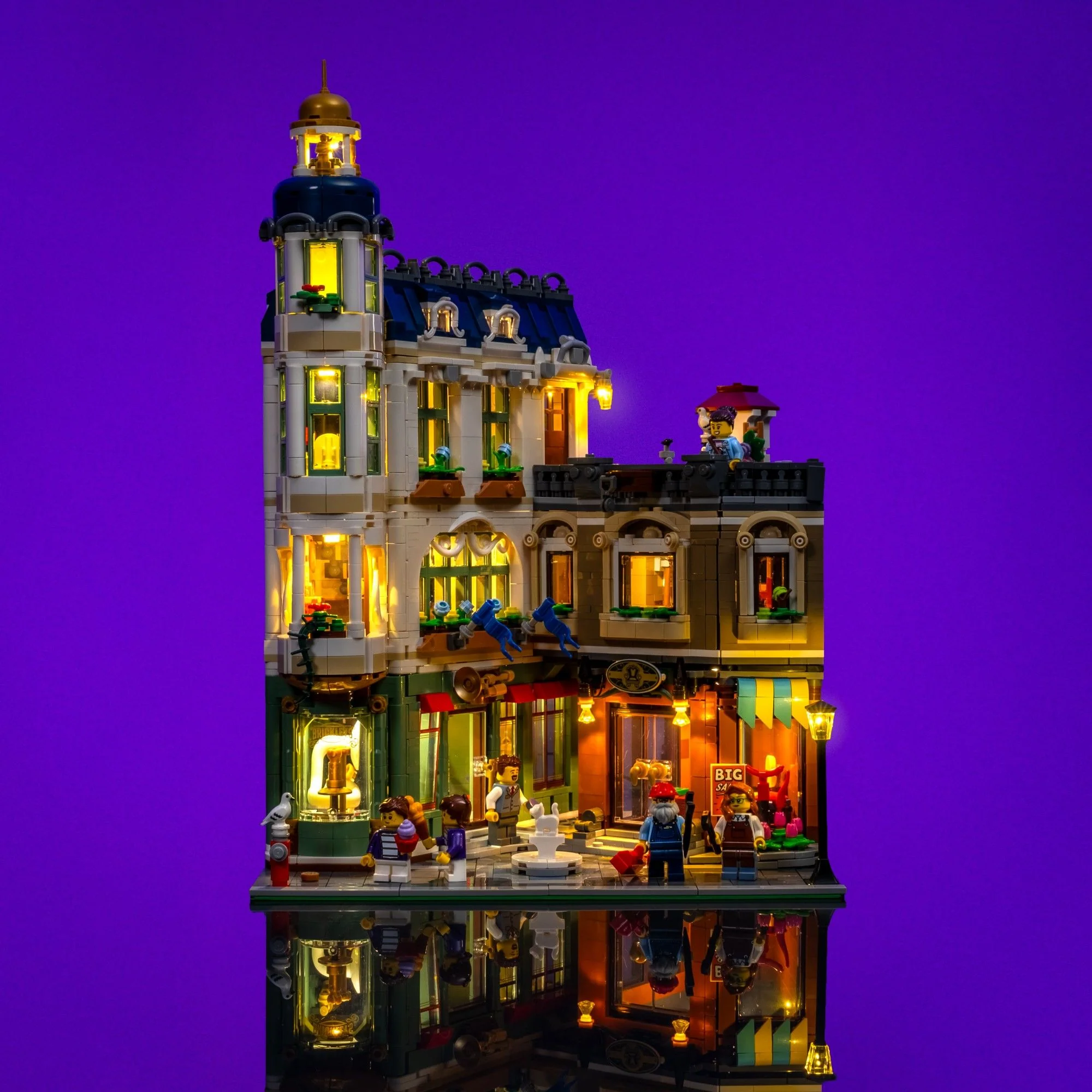 Light Kit for LEGO® Shopping Street #11371 - Image 11