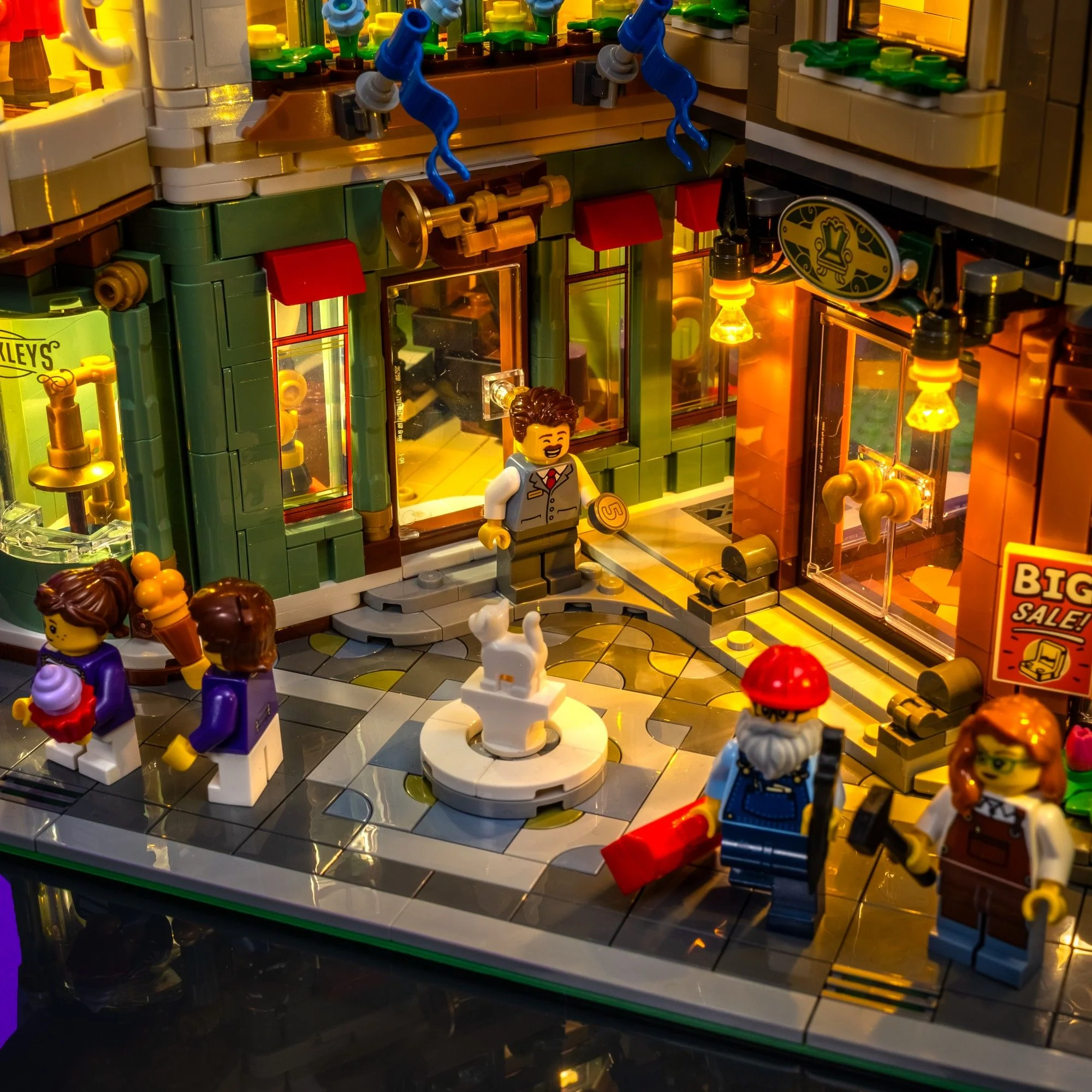 Light Kit for LEGO® Shopping Street #11371 - Image 13