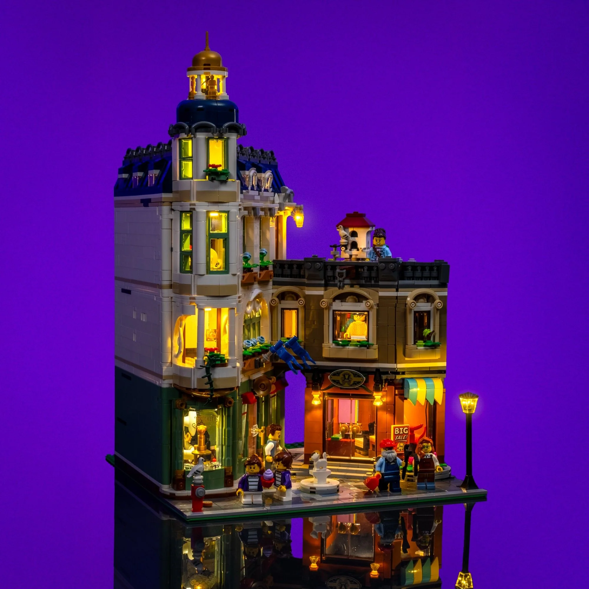 Light Kit for LEGO® Shopping Street #11371 - Image 6