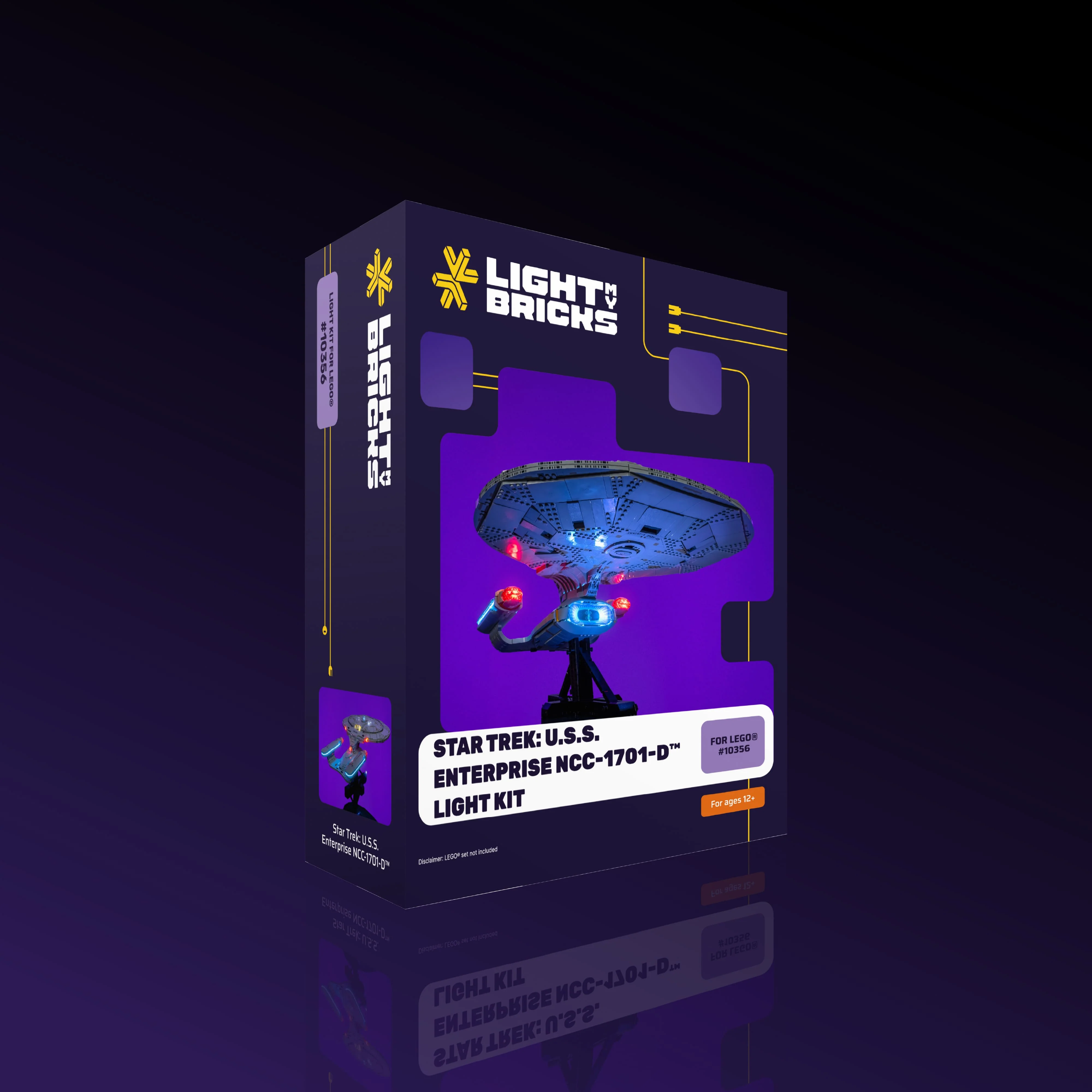 Light Kit for LEGO® Star Trek: U.S.S. Enterprise NCC-1701-D™ #10356 - Image 14