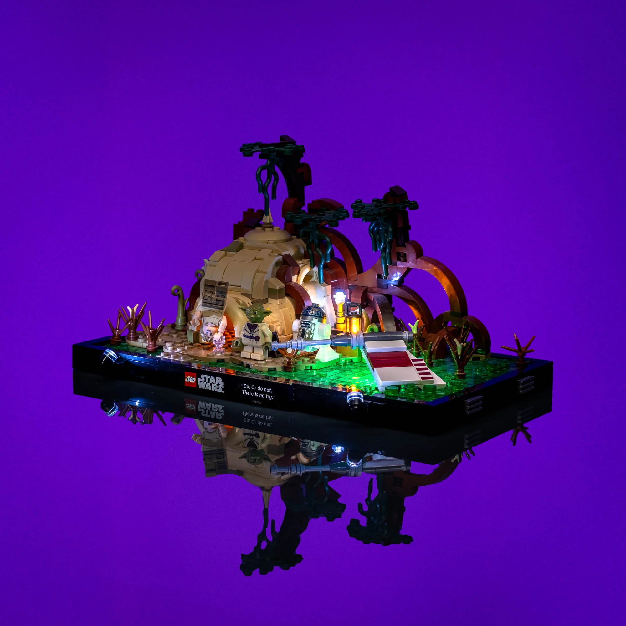 Light Kit for LEGO® Star Wars Dagobah Jedi Training Diorama #75330 - Image 5