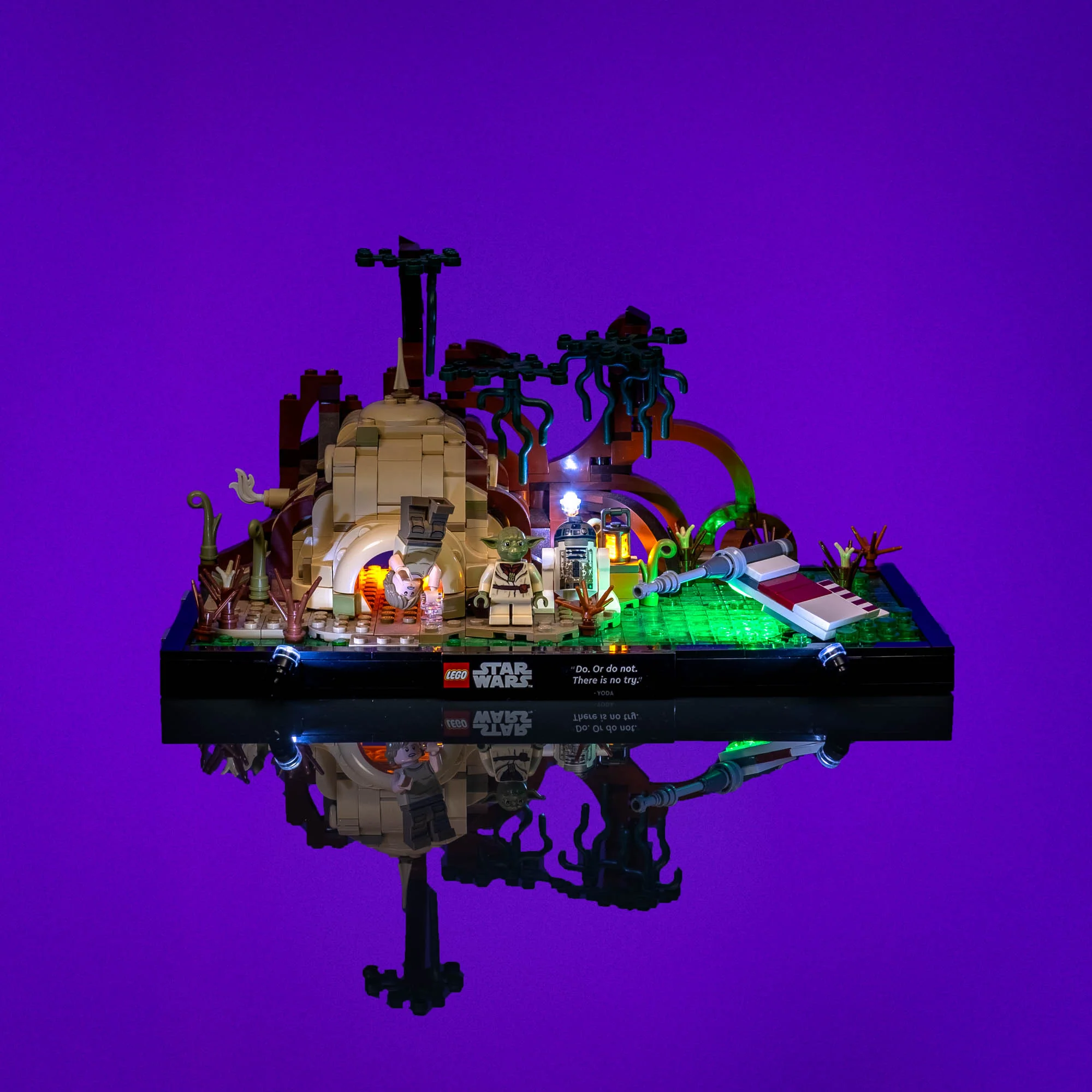 Light Kit for LEGO® Star Wars Dagobah Jedi Training Diorama #75330 - Image 8