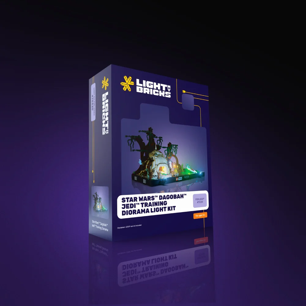 Light Kit for LEGO® Star Wars Dagobah Jedi Training Diorama #75330 - Image 9
