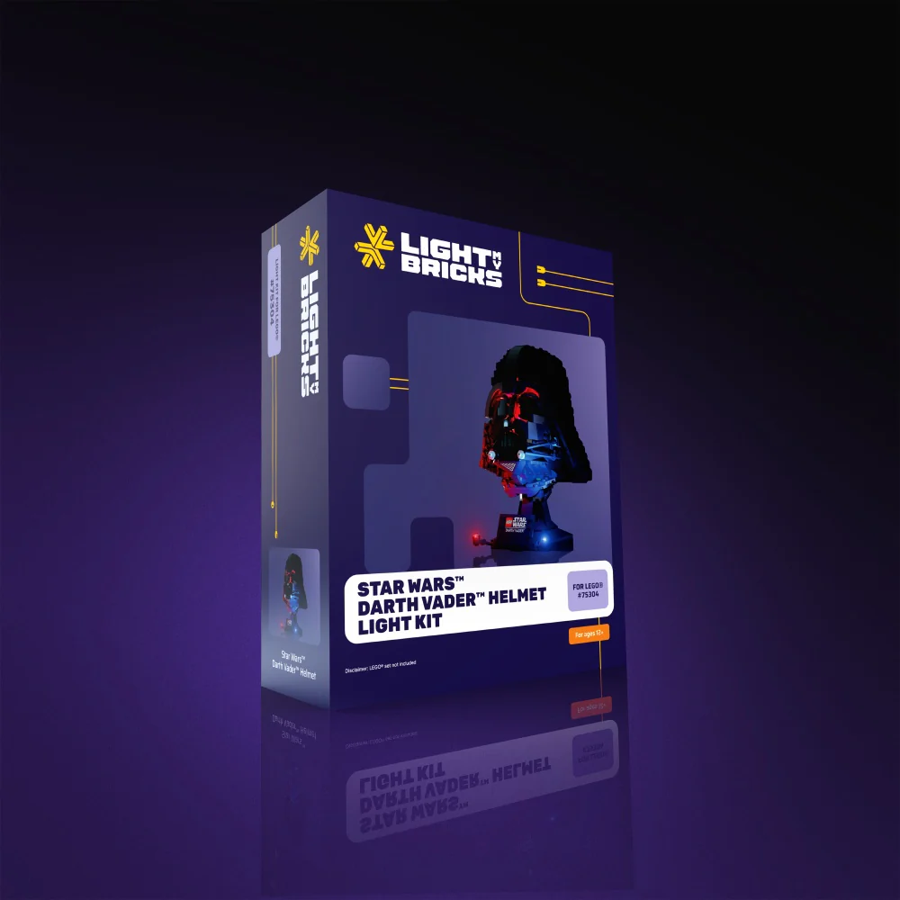 Light Kit for LEGO® Star Wars Darth Vader Helmet #75304 - Image 5