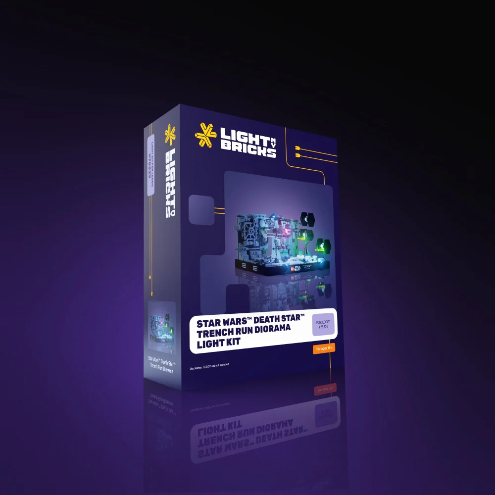 Light Kit for LEGO® Star Wars Death Star Trench Run Diorama #75329 - Image 9
