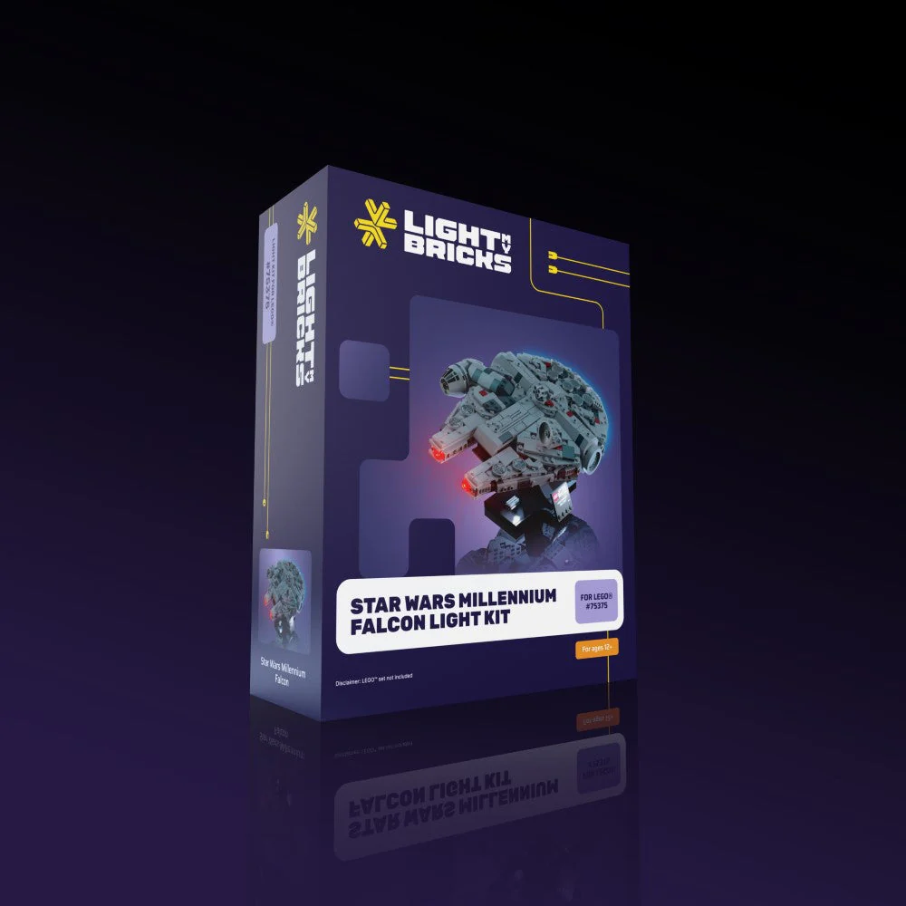 Light Kit for LEGO® Star Wars Millennium Falcon #75375 - Image 8