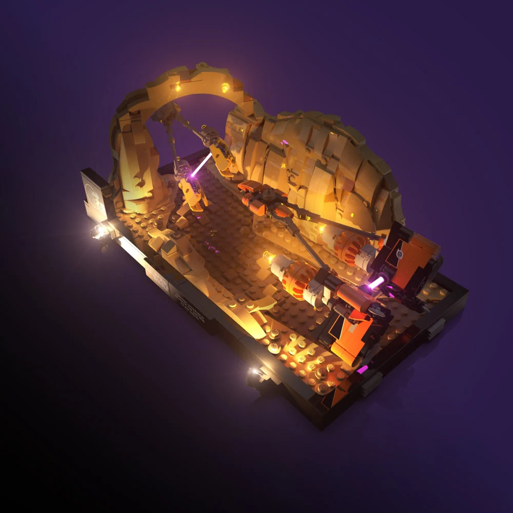 Light Kit for LEGO® Star Wars Mos Espa Podrace Diorama #75380 - Image 9