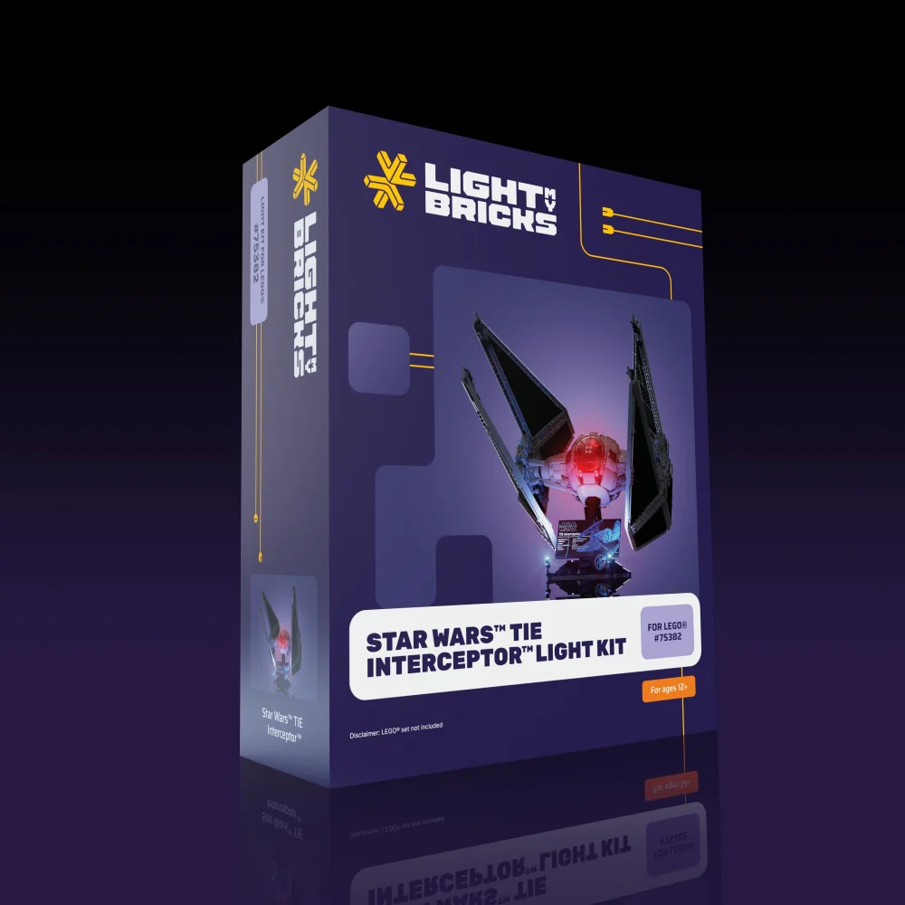 Light Kit For LEGO® Star Wars TIE Interceptor #75382 - Image 7