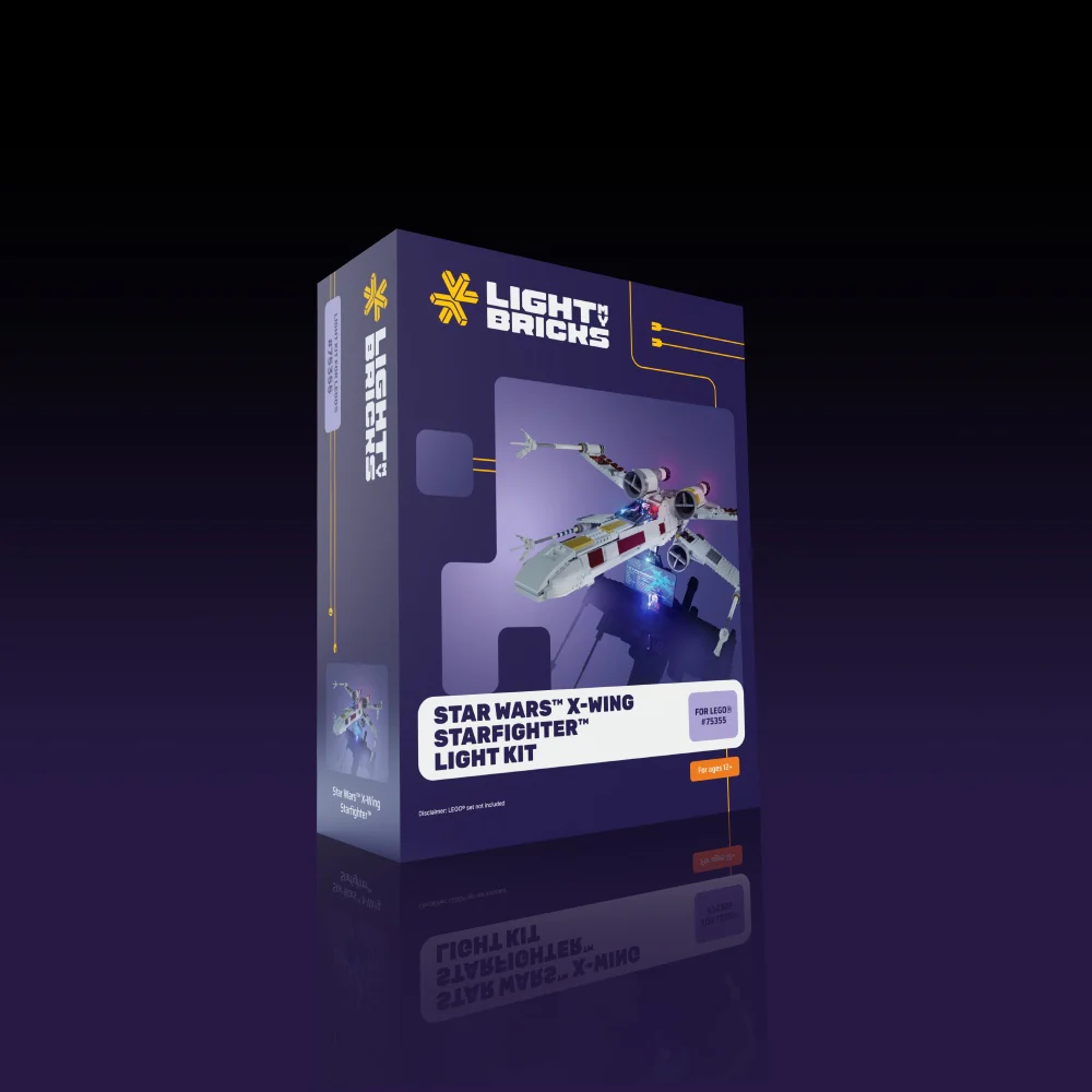 Light Kit for LEGO® Star Wars X-Wing Starfighter #75355 - Image 9