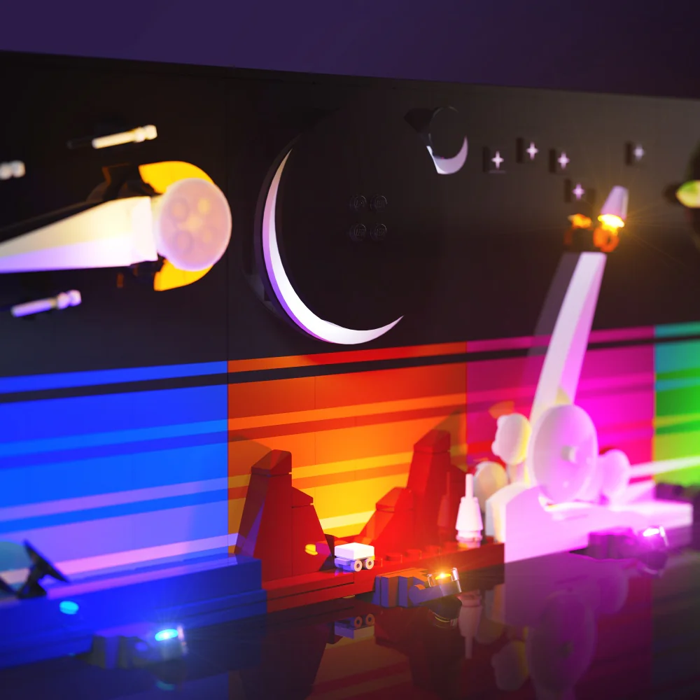 Light Kit for LEGO® Tales of the Space Age #21340 - Image 6