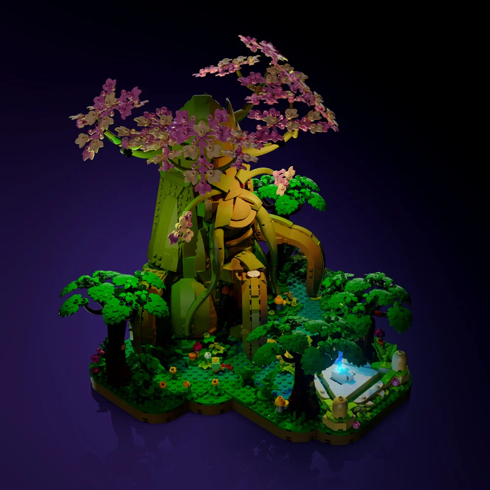 Light Kit for LEGO® The Legend of Zelda Great Deku Tree 2-in-1 #77092 - Image 10