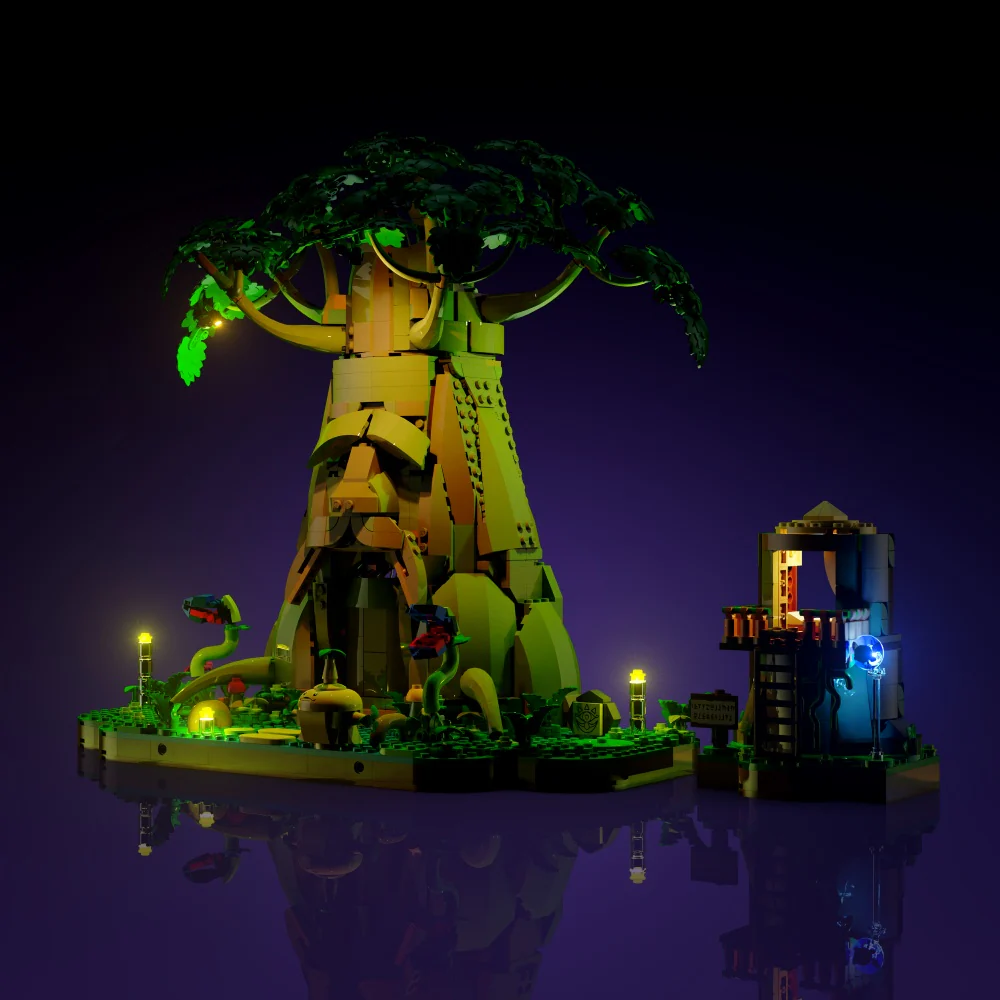 Light Kit for LEGO® The Legend of Zelda Great Deku Tree 2-in-1 #77092 - Image 11