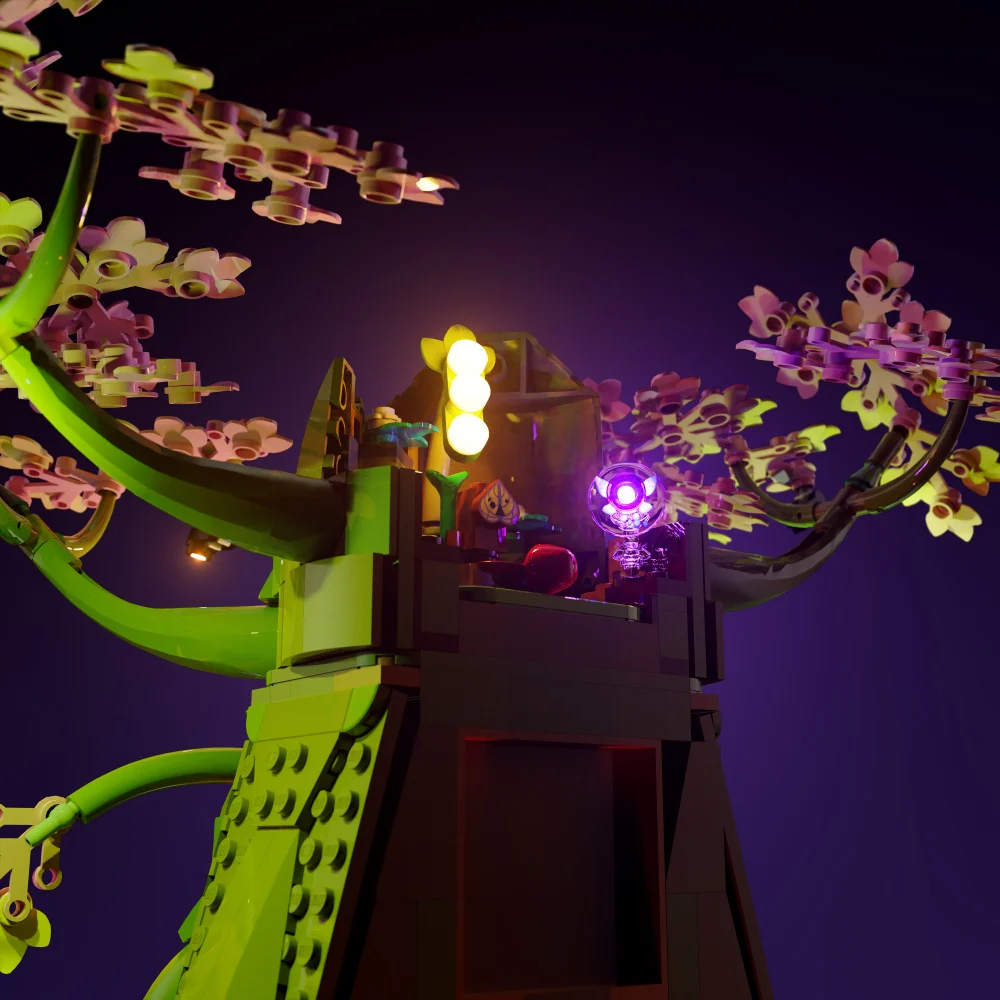 Light Kit for LEGO® The Legend of Zelda Great Deku Tree 2-in-1 #77092 - Image 13