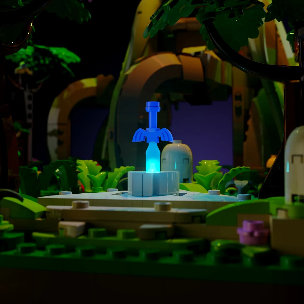 Light Kit for LEGO® The Legend of Zelda Great Deku Tree 2-in-1 #77092 - Image 16