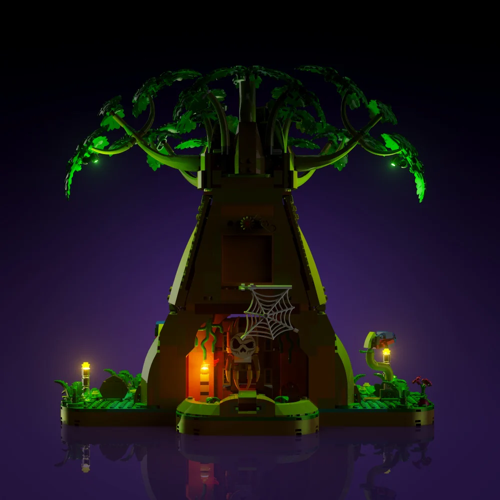 Light Kit for LEGO® The Legend of Zelda Great Deku Tree 2-in-1 #77092 - Image 17