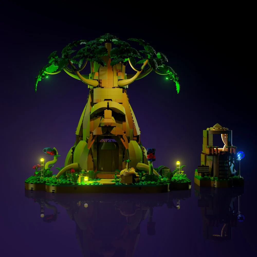 Light Kit for LEGO® The Legend of Zelda Great Deku Tree 2-in-1 #77092 - Image 7