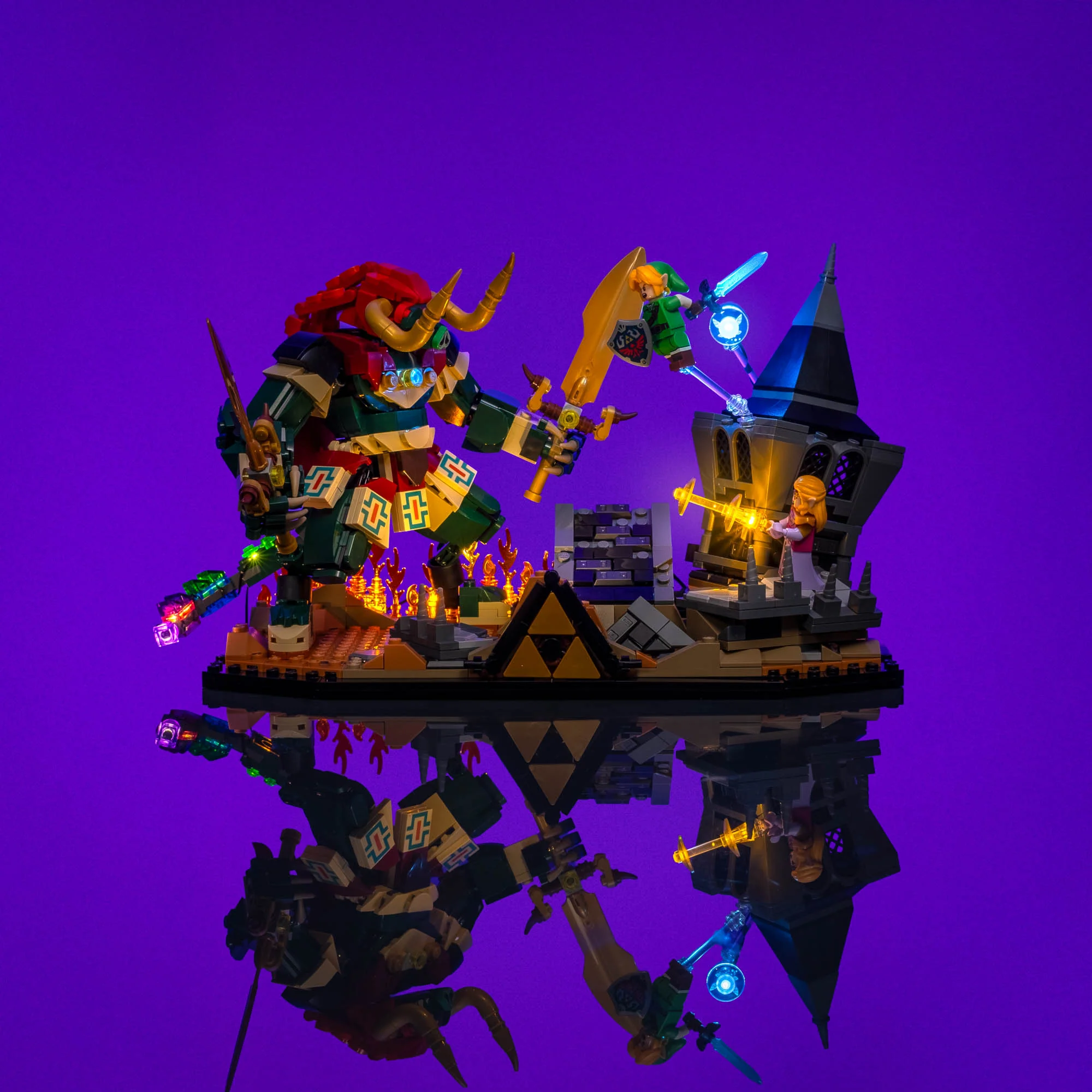 Light Kit for LEGO® The Legend of Zelda™: Ocarina of Time™ – The Final Battle #77093 - Image 10
