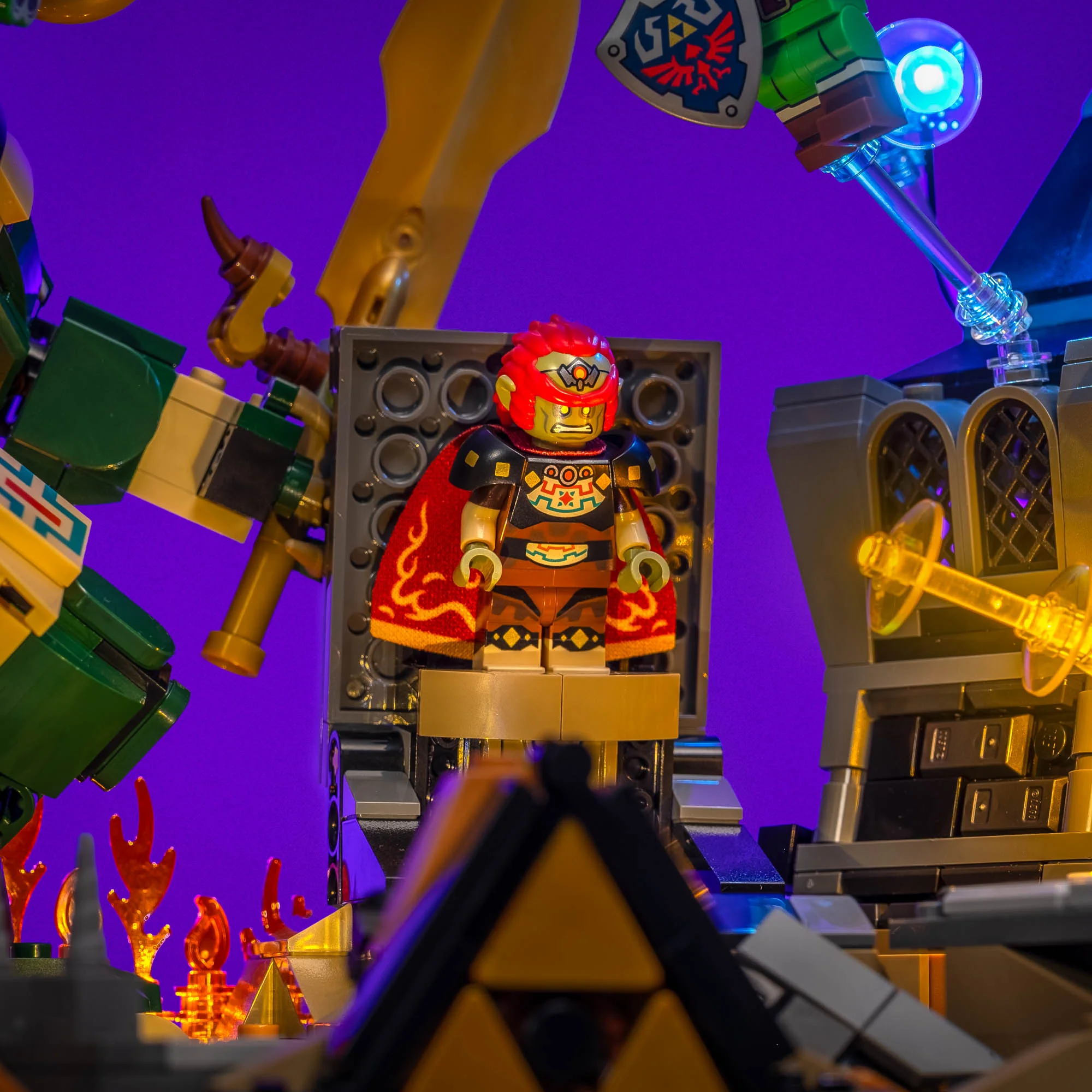 Light Kit for LEGO® The Legend of Zelda™: Ocarina of Time™ – The Final Battle #77093 - Image 11