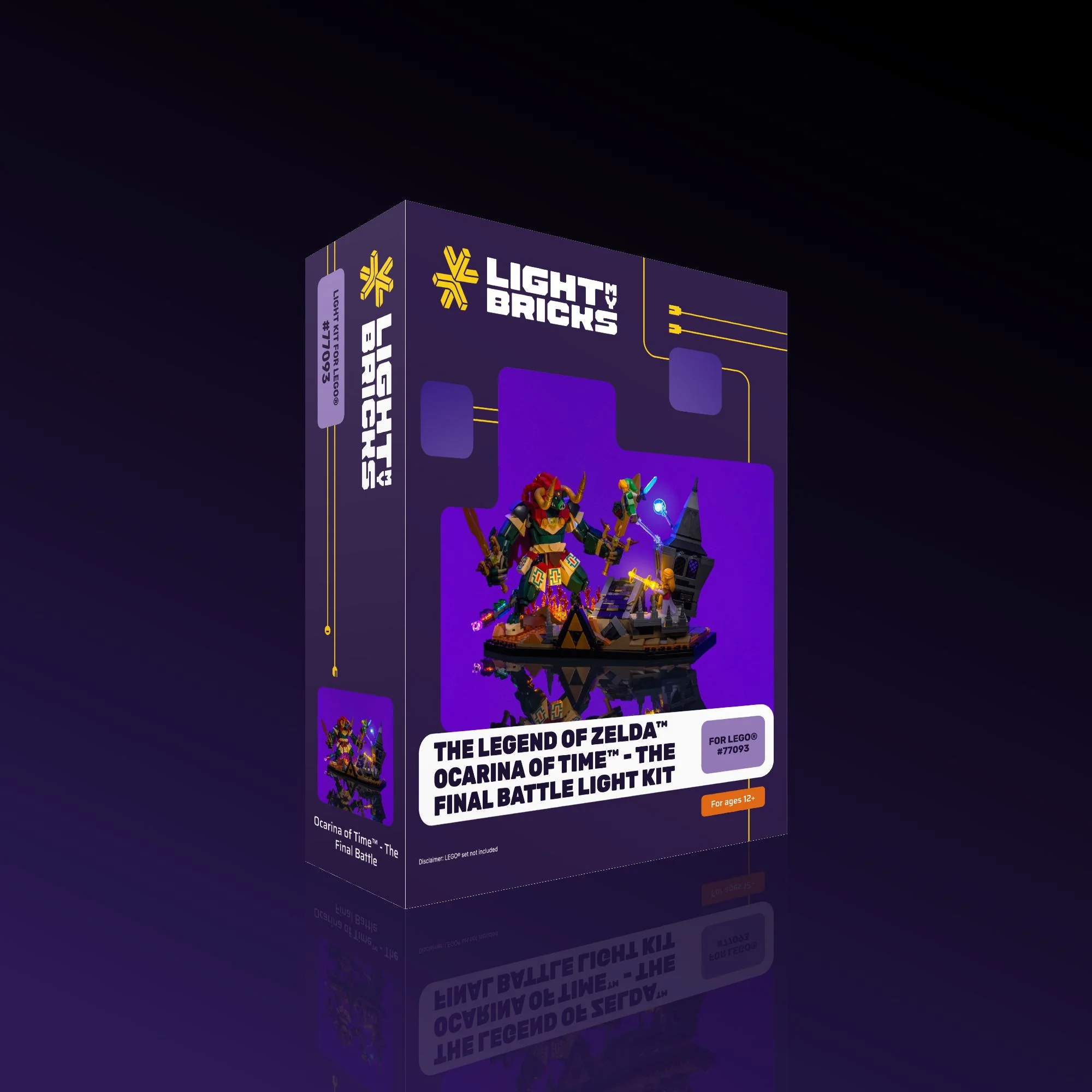 Light Kit for LEGO® The Legend of Zelda™: Ocarina of Time™ – The Final Battle #77093 - Image 12