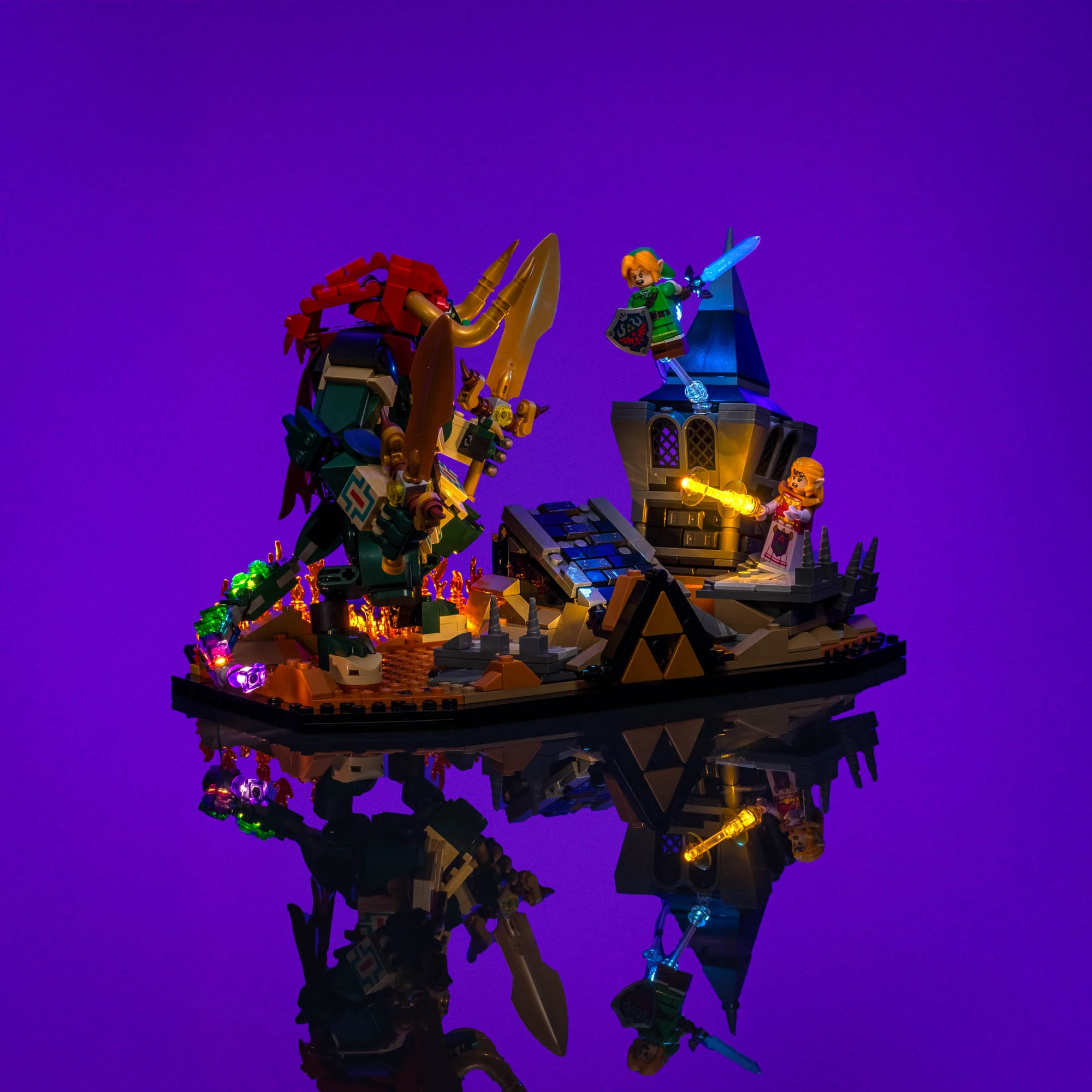 Light Kit for LEGO® The Legend of Zelda™: Ocarina of Time™ – The Final Battle #77093 - Image 6