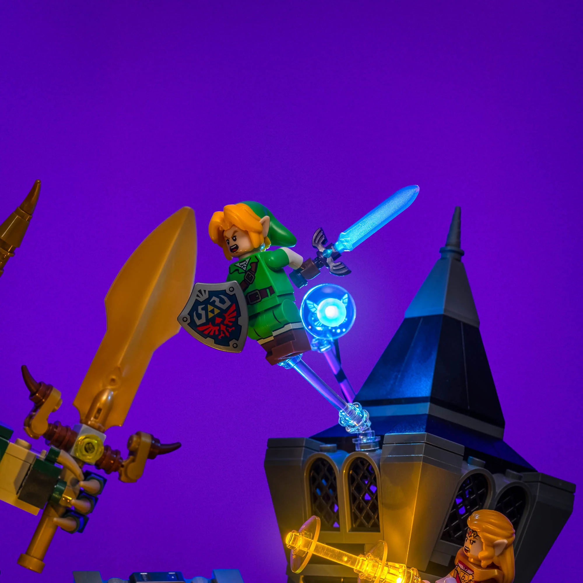 Light Kit for LEGO® The Legend of Zelda™: Ocarina of Time™ – The Final Battle #77093 - Image 7