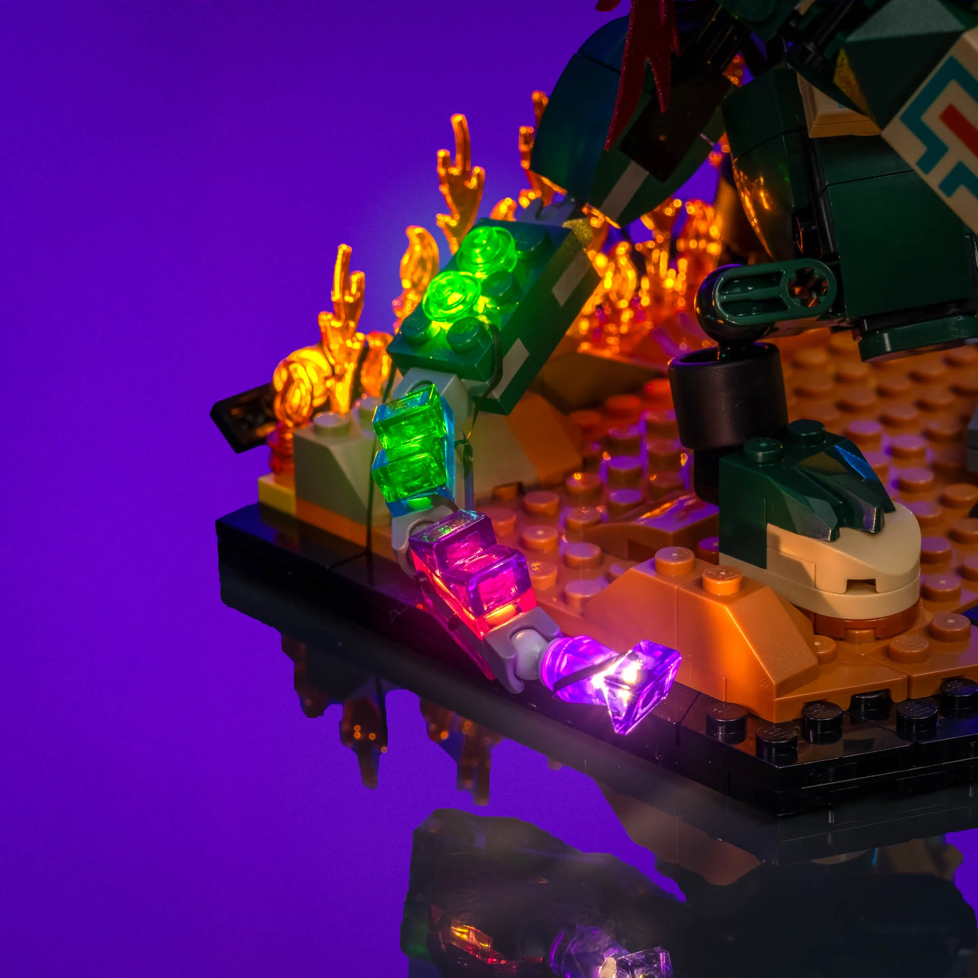 Light Kit for LEGO® The Legend of Zelda™: Ocarina of Time™ – The Final Battle #77093 - Image 8