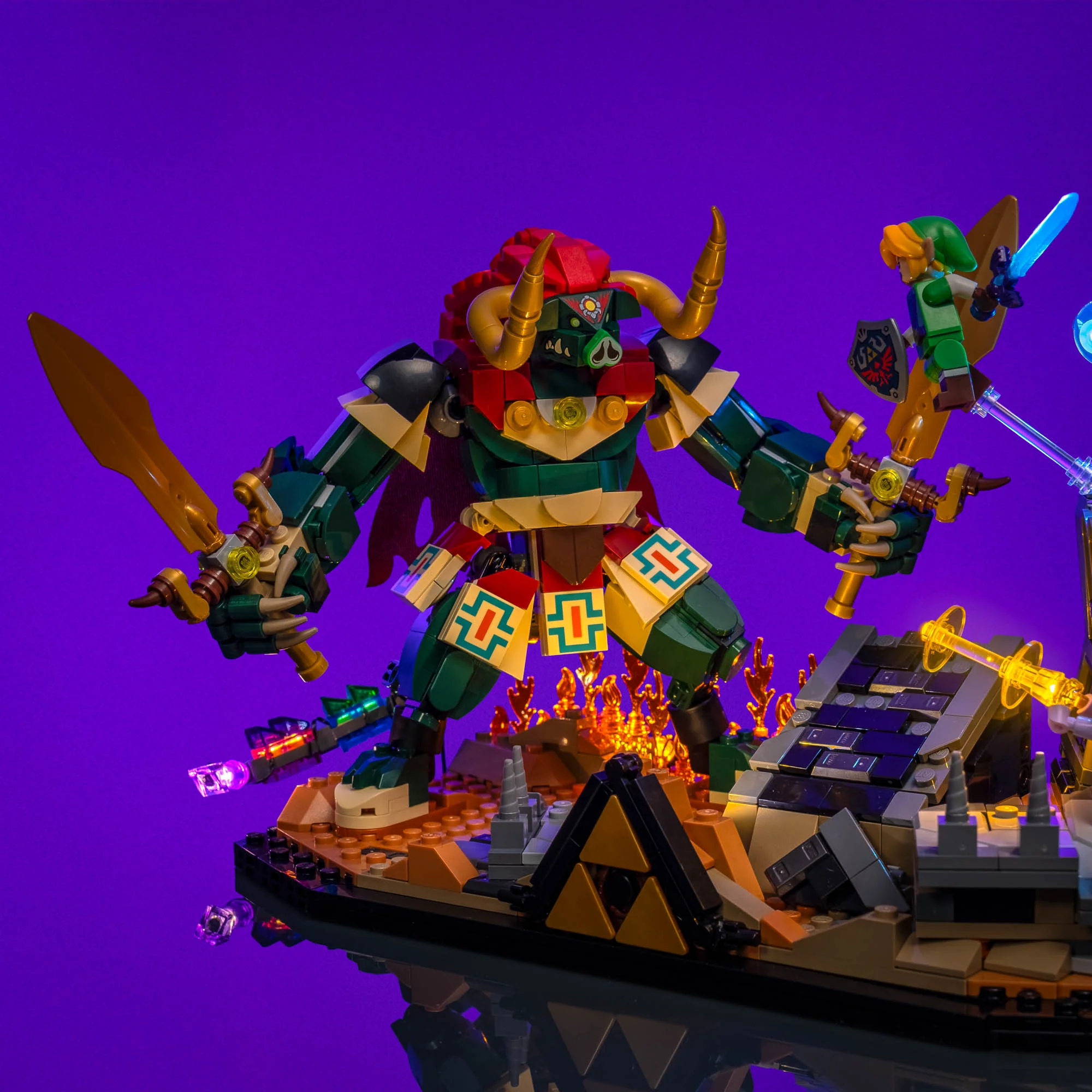 Light Kit for LEGO® The Legend of Zelda™: Ocarina of Time™ – The Final Battle #77093 - Image 9