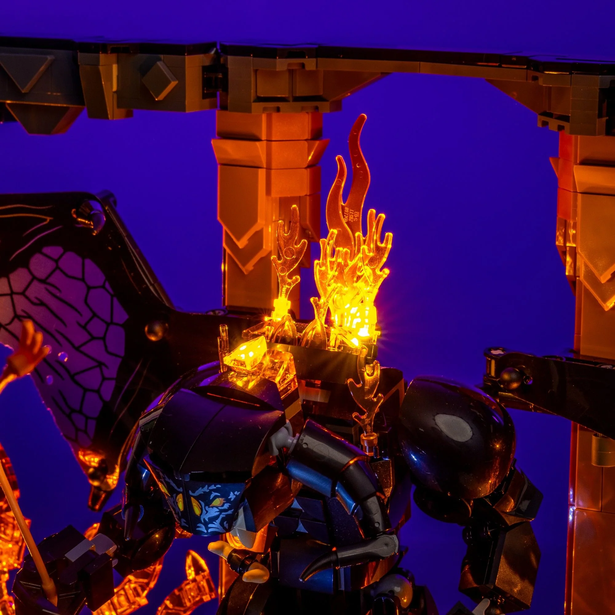 Light Kit for LEGO® The Lord of the Rings Balrog™ Book Nook #10367 - Image 3