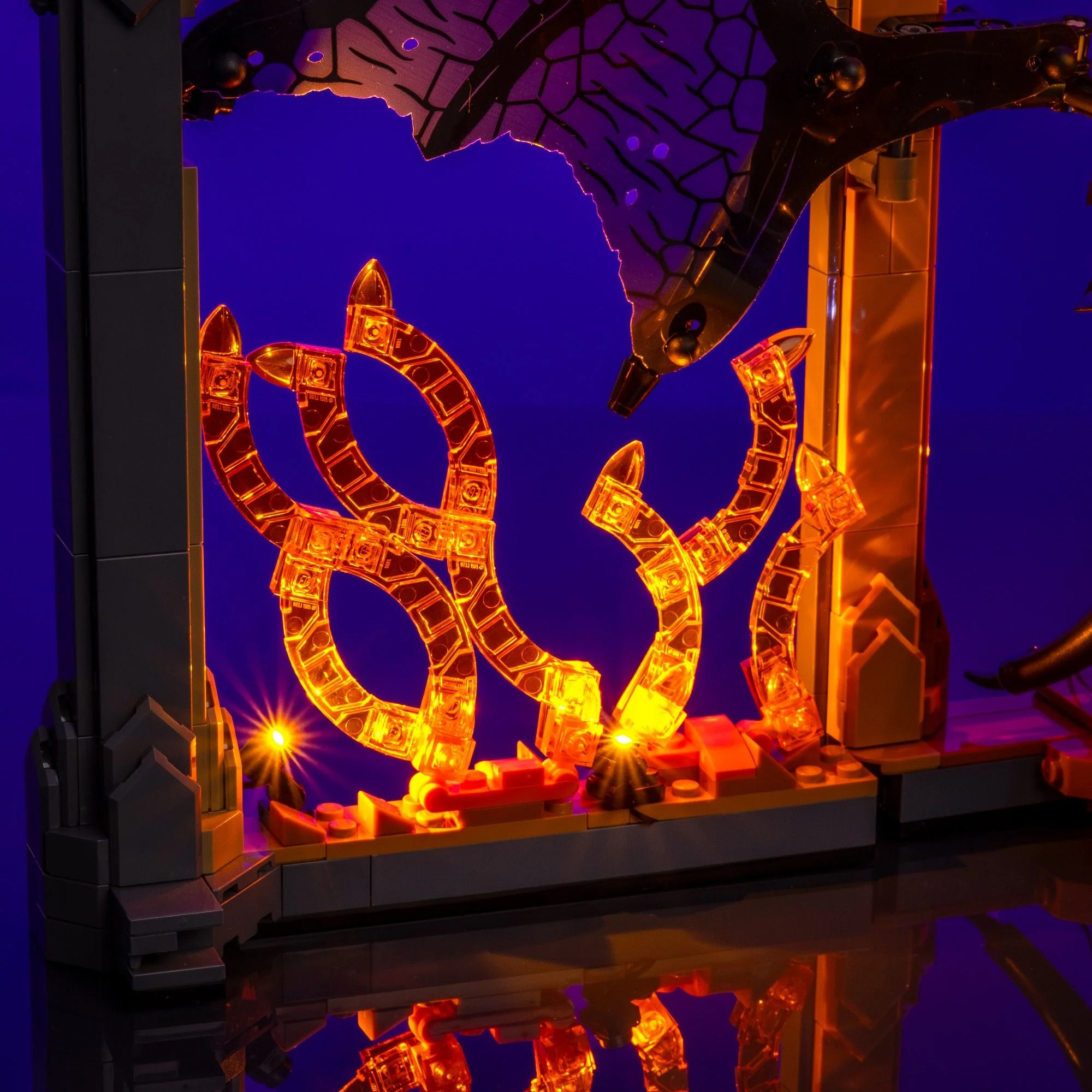 Light Kit for LEGO® The Lord of the Rings Balrog™ Book Nook #10367 - Image 8