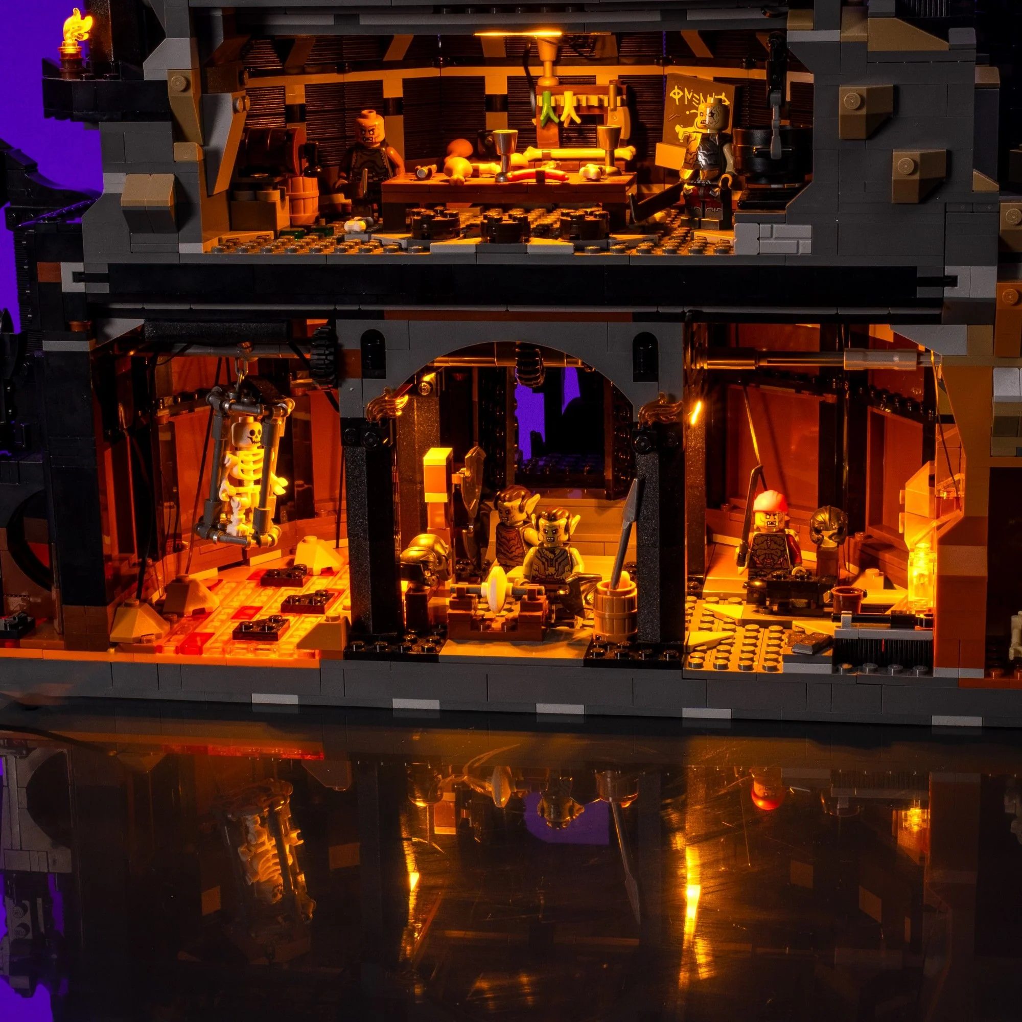 Light Kit for LEGO® The Lord of the Rings: Barad-dur #10333 - Image 10