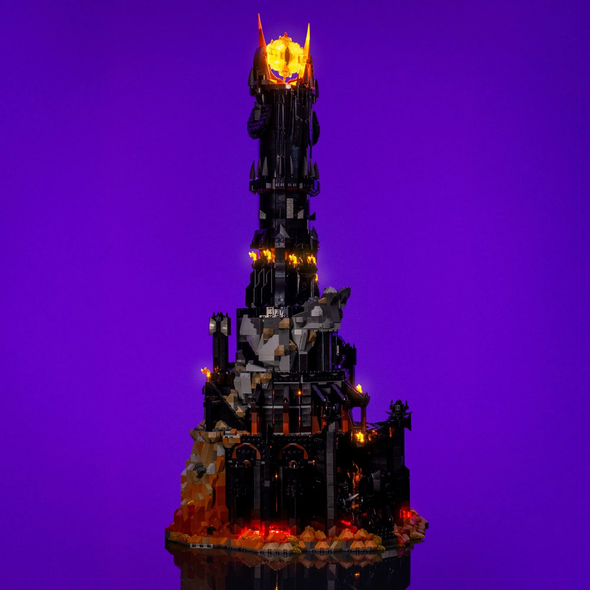 Light Kit for LEGO® The Lord of the Rings: Barad-dur #10333 - Image 13