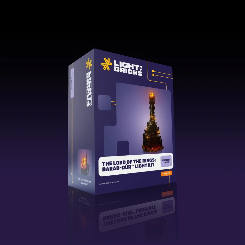 Light Kit for LEGO® The Lord of the Rings: Barad-dur #10333 - Image 16