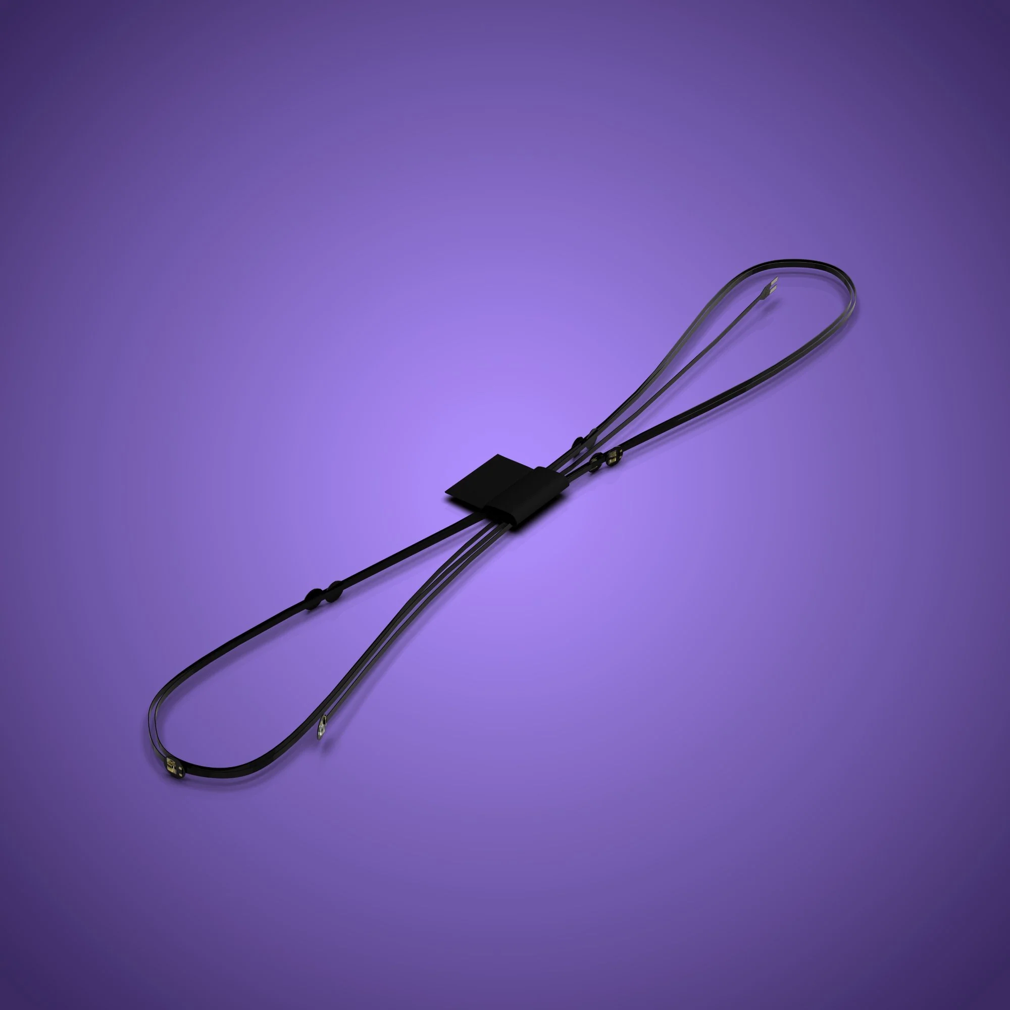 Astro Light String 8 LEDs Fork End - Blue 15cm - Image 2